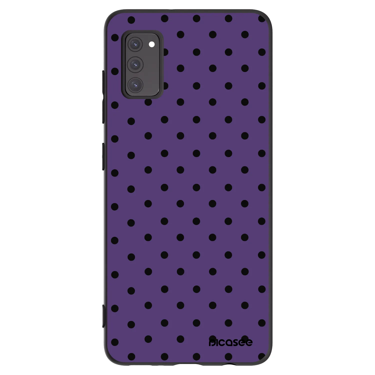 Picasee silikónový čierny obal pre Samsung Galaxy A41 A415F - Flickers 2