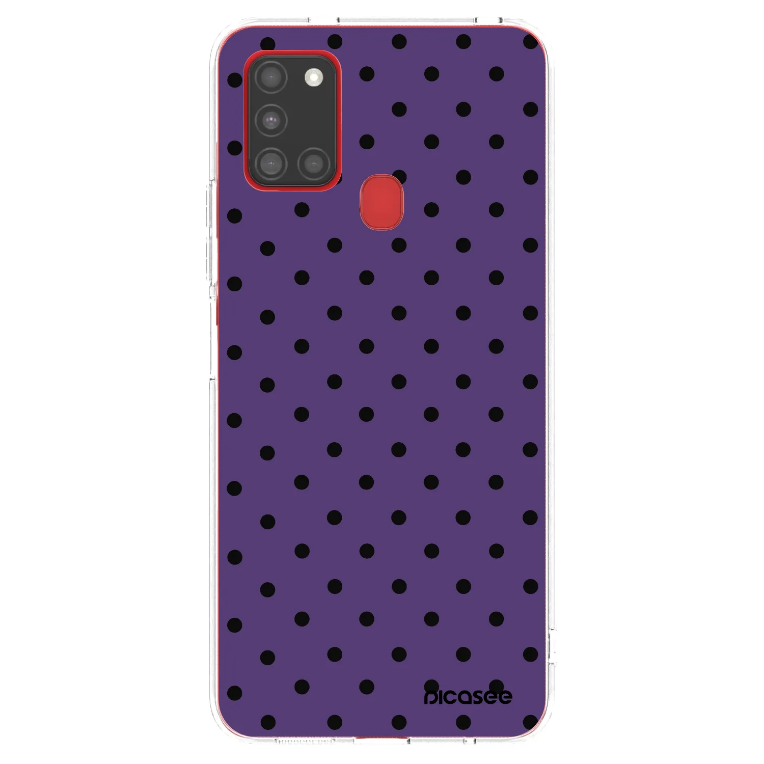 Picasee silikónový prehľadný obal pre Samsung Galaxy A21s - Flickers 2