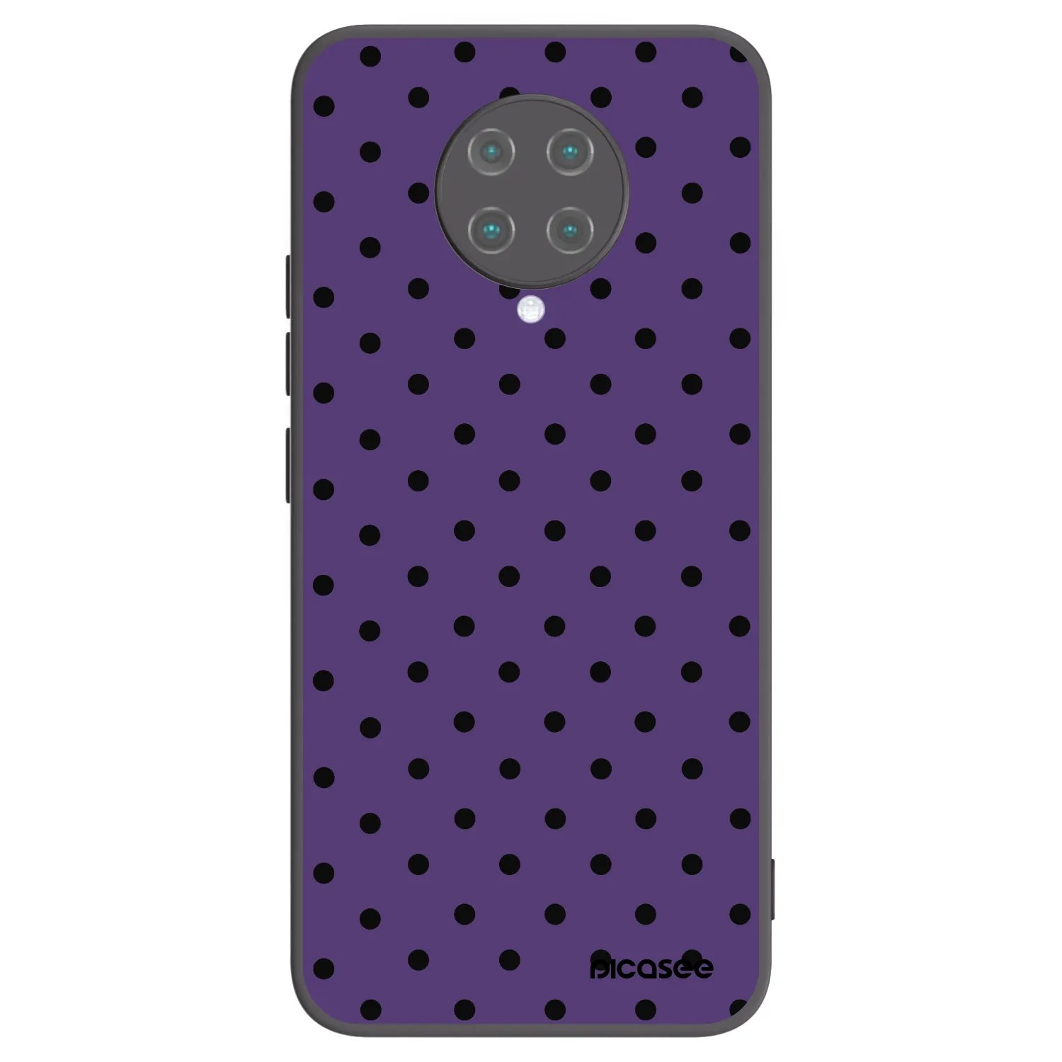 Picasee silikónový čierny obal pre Xiaomi Poco F2 Pro - Flickers 2