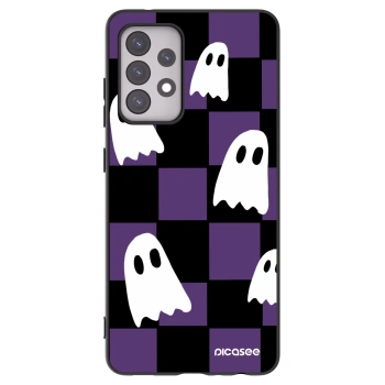 Picasee silikónový čierny obal pre Samsung Galaxy A52 5G A525F - Ghosts
