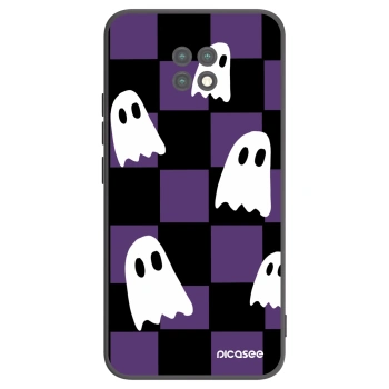 Picasee silikónový čierny obal pre Xiaomi Redmi Note 9T - Ghosts