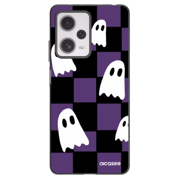 Picasee silikónový čierny obal pre Xiaomi Redmi Note 12 Pro+ 5G - Ghosts