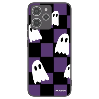 Picasee silikónový čierny obal pre Xiaomi Redmi 12 4G - Ghosts