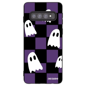 Picasee silikónový čierny obal pre Samsung Galaxy S10 G973 - Ghosts
