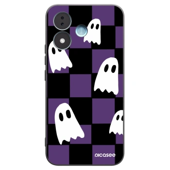 Picasee silikónový čierny obal pre Xiaomi Redmi Note 17 5G - Ghosts