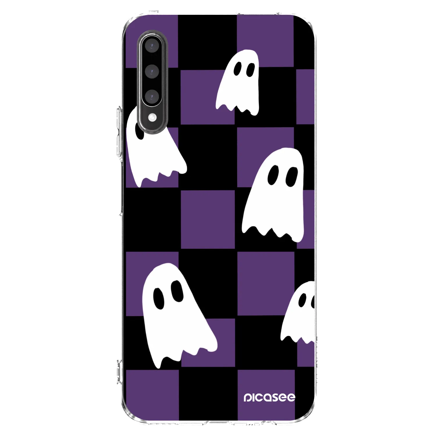 Picasee silikónový prehľadný obal pre Honor 9X Pro - Ghosts