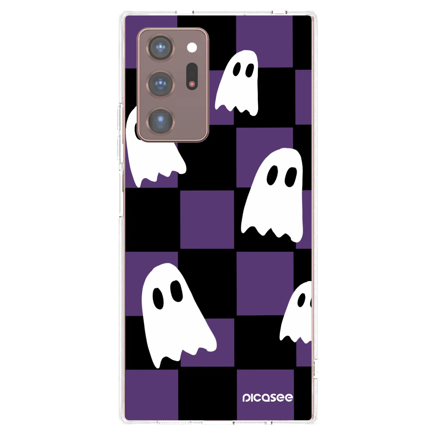 Picasee silikónový prehľadný obal pre Samsung Galaxy Note 20 Ultra - Ghosts