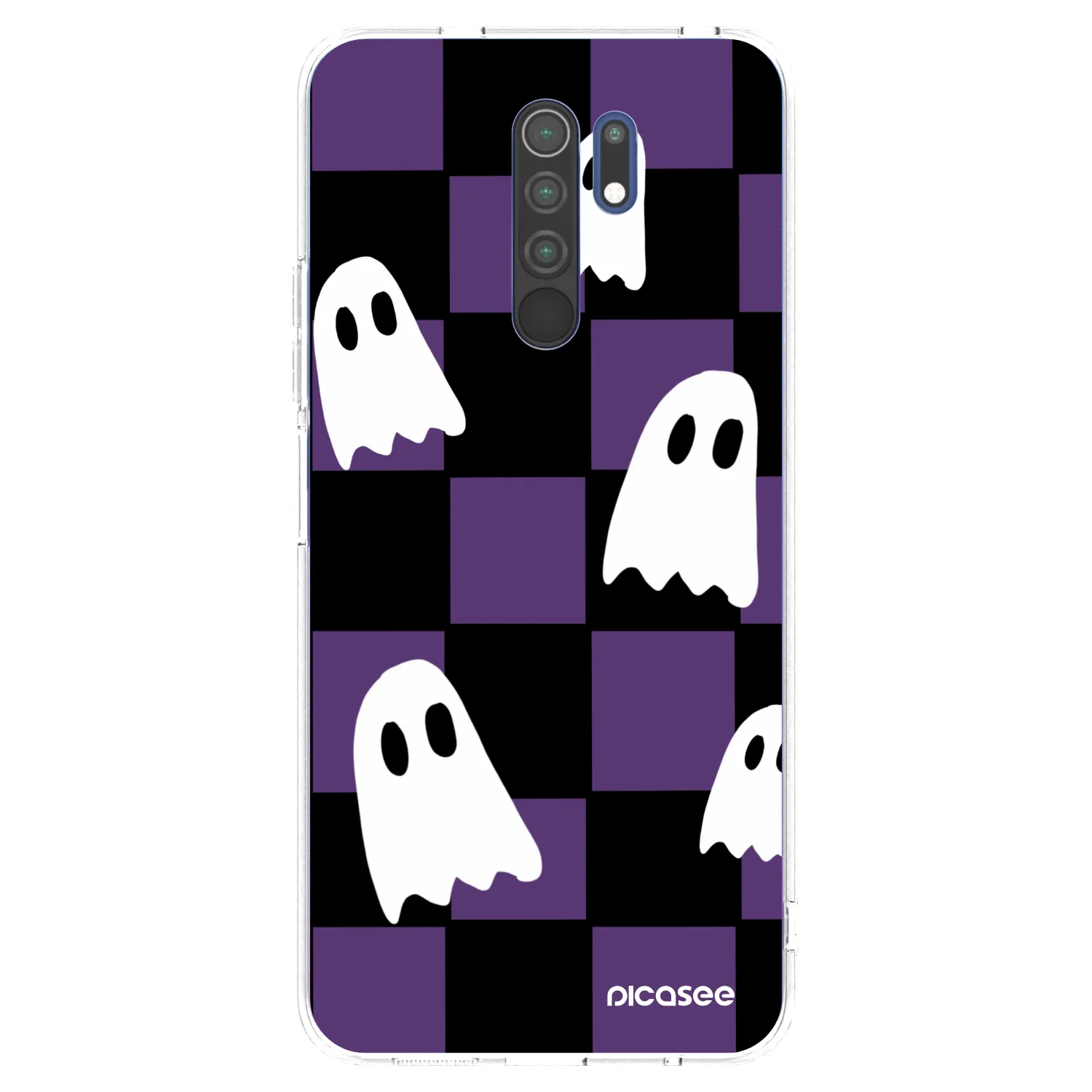 Picasee silikónový prehľadný obal pre Xiaomi Redmi 9 - Ghosts