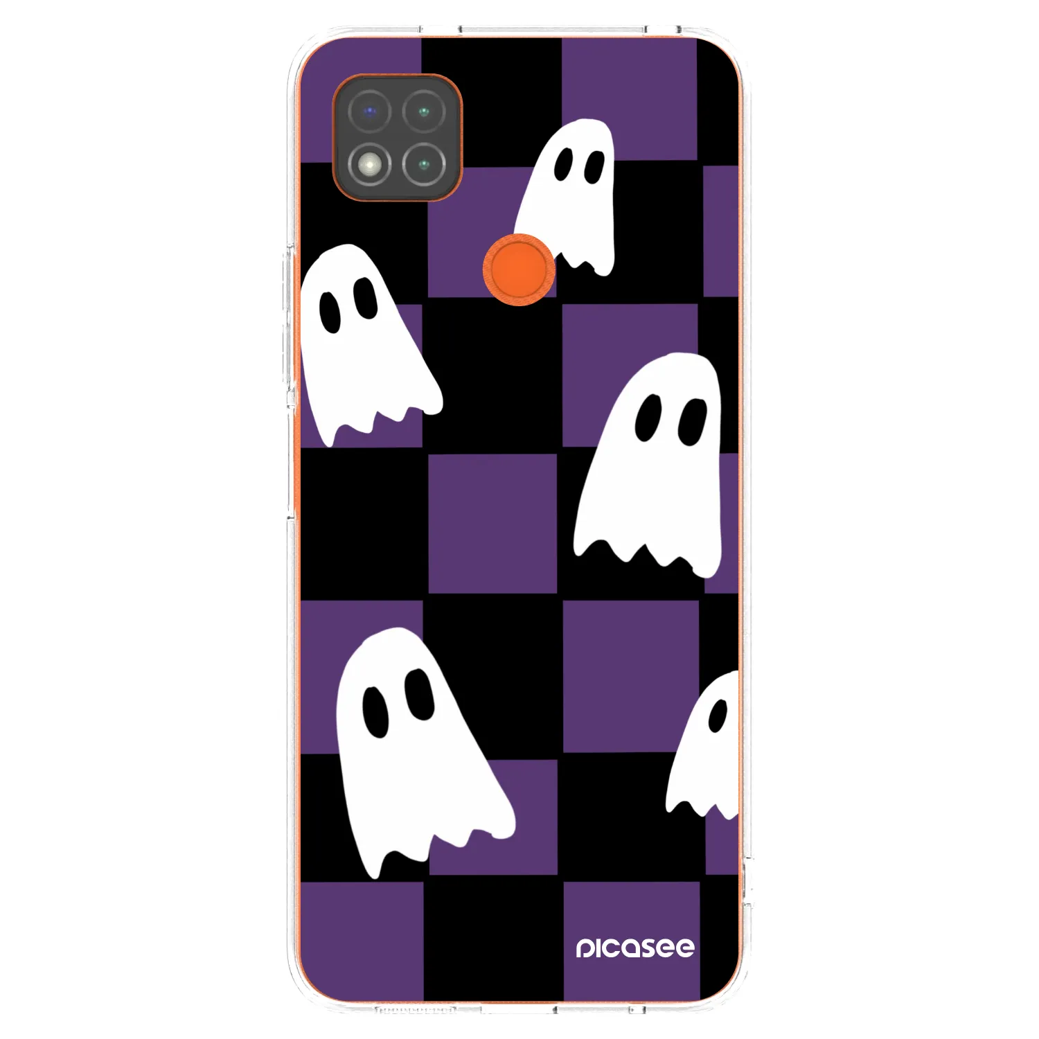 Picasee silikónový prehľadný obal pre Xiaomi Redmi 9C - Ghosts