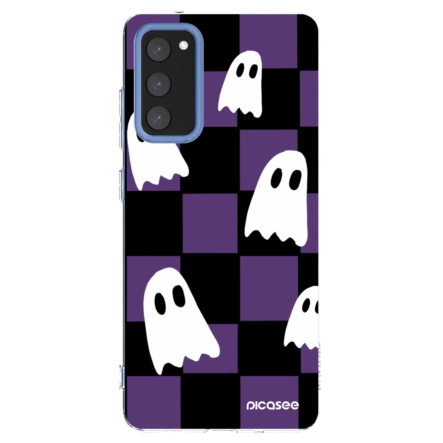 Picasee silikónový prehľadný obal pre Samsung Galaxy S20 FE - Ghosts