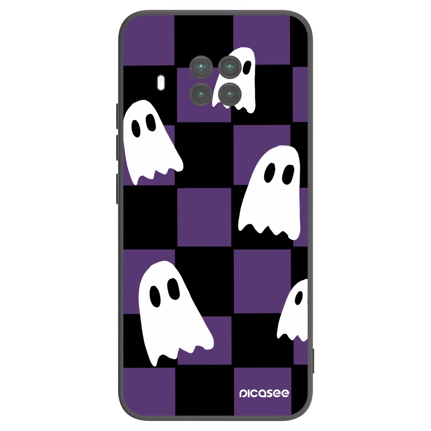 Picasee silikónový čierny obal pre Xiaomi Mi 10T Lite - Ghosts