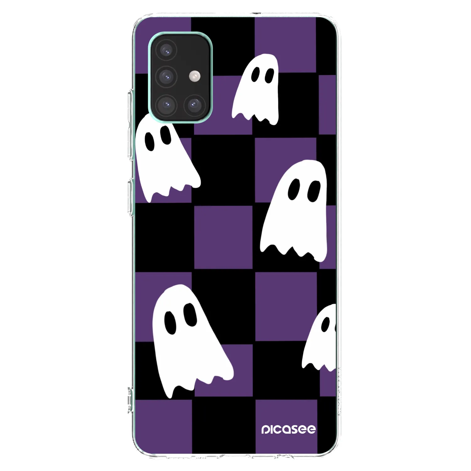 Picasee silikónový prehľadný obal pre Samsung Galaxy M51 M515F - Ghosts