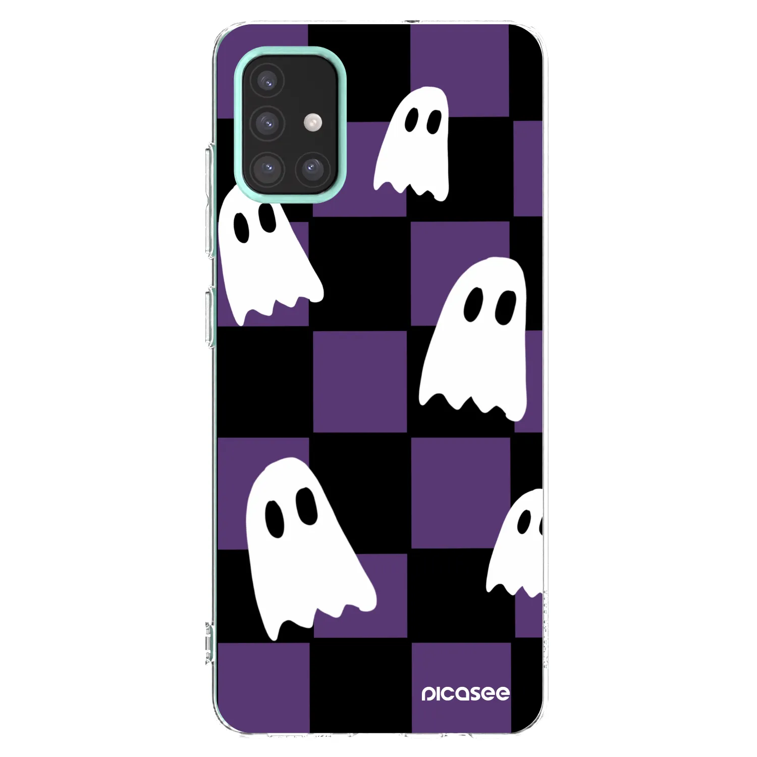 Picasee silikónový prehľadný obal pre Samsung Galaxy M31s - Ghosts