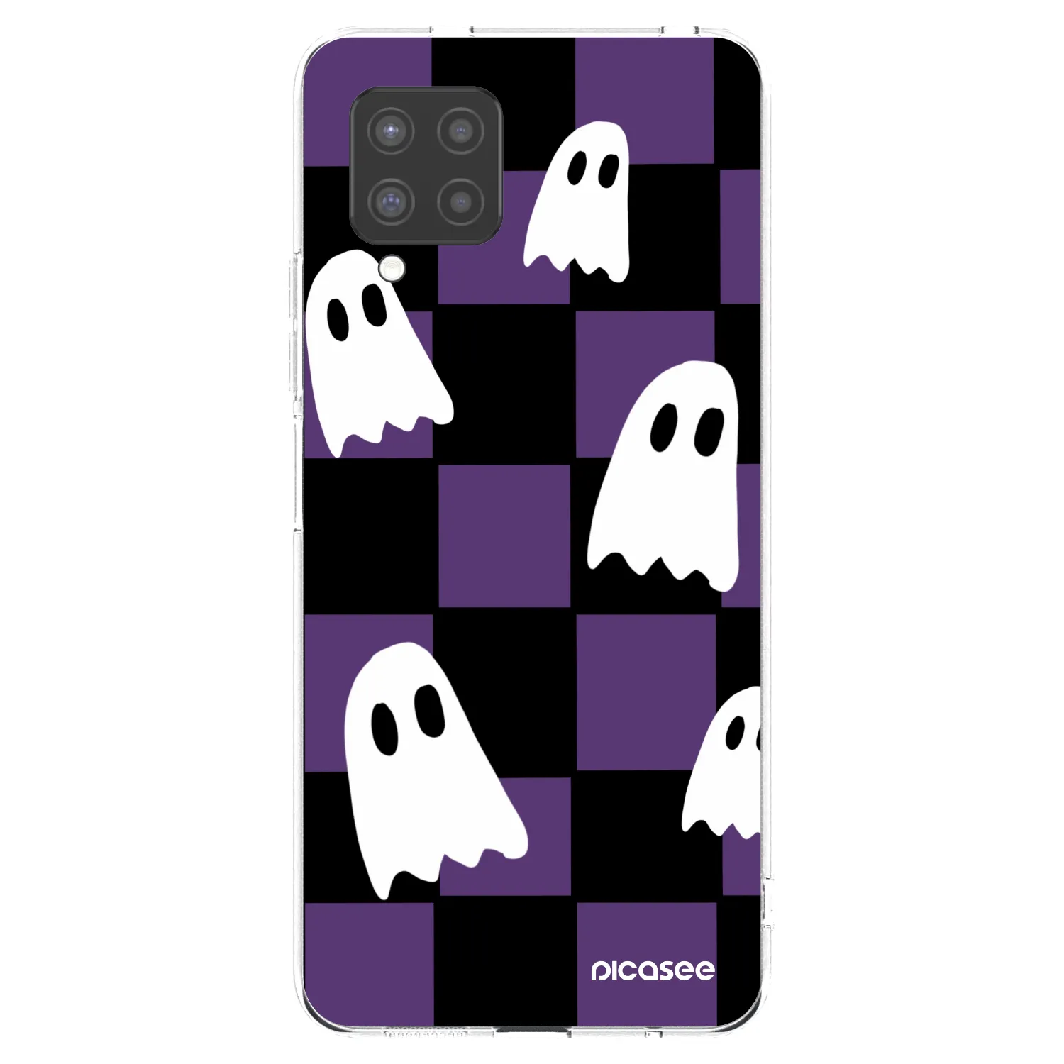 Picasee silikónový prehľadný obal pre Samsung Galaxy A42 A426B - Ghosts