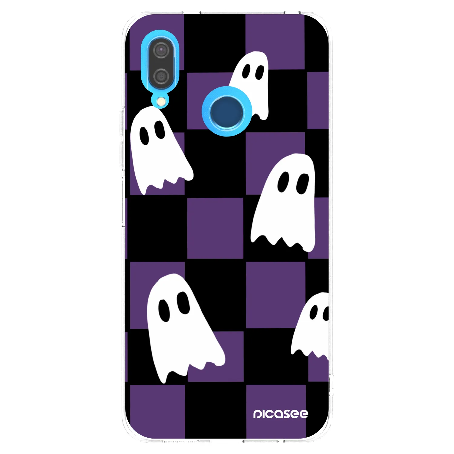 Picasee silikónový prehľadný obal pre Huawei P20 Lite - Ghosts