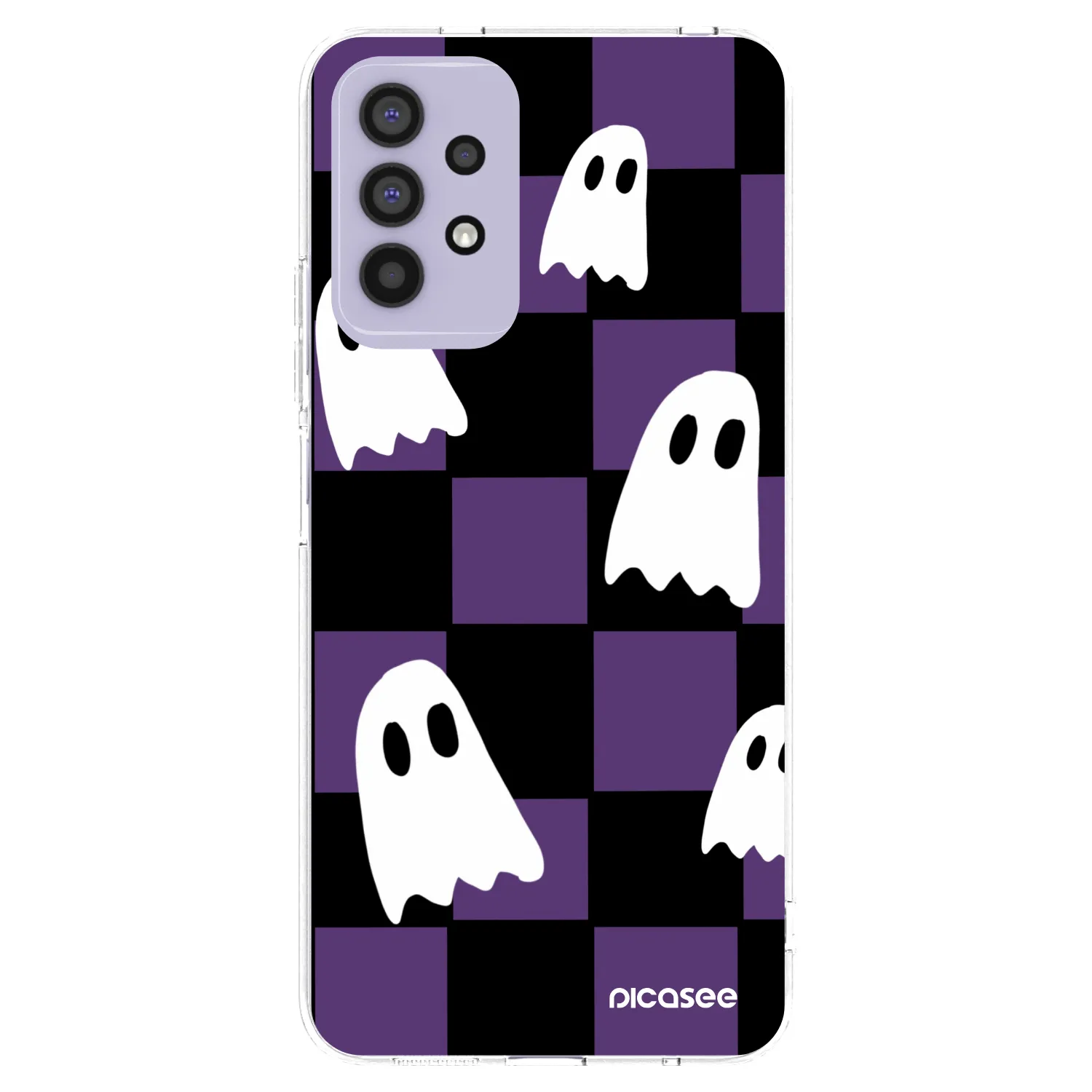 Picasee silikónový prehľadný obal pre Samsung Galaxy A32 4G SM-A325F - Ghosts