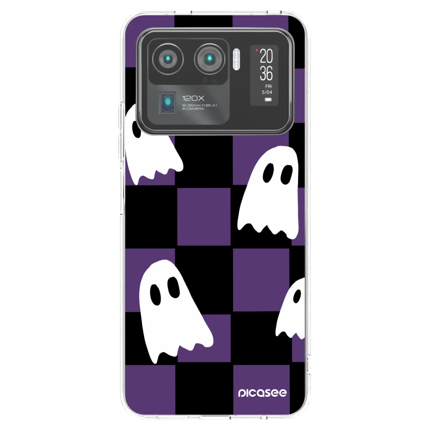 Picasee silikónový prehľadný obal pre Xiaomi Mi 11 Ultra - Ghosts