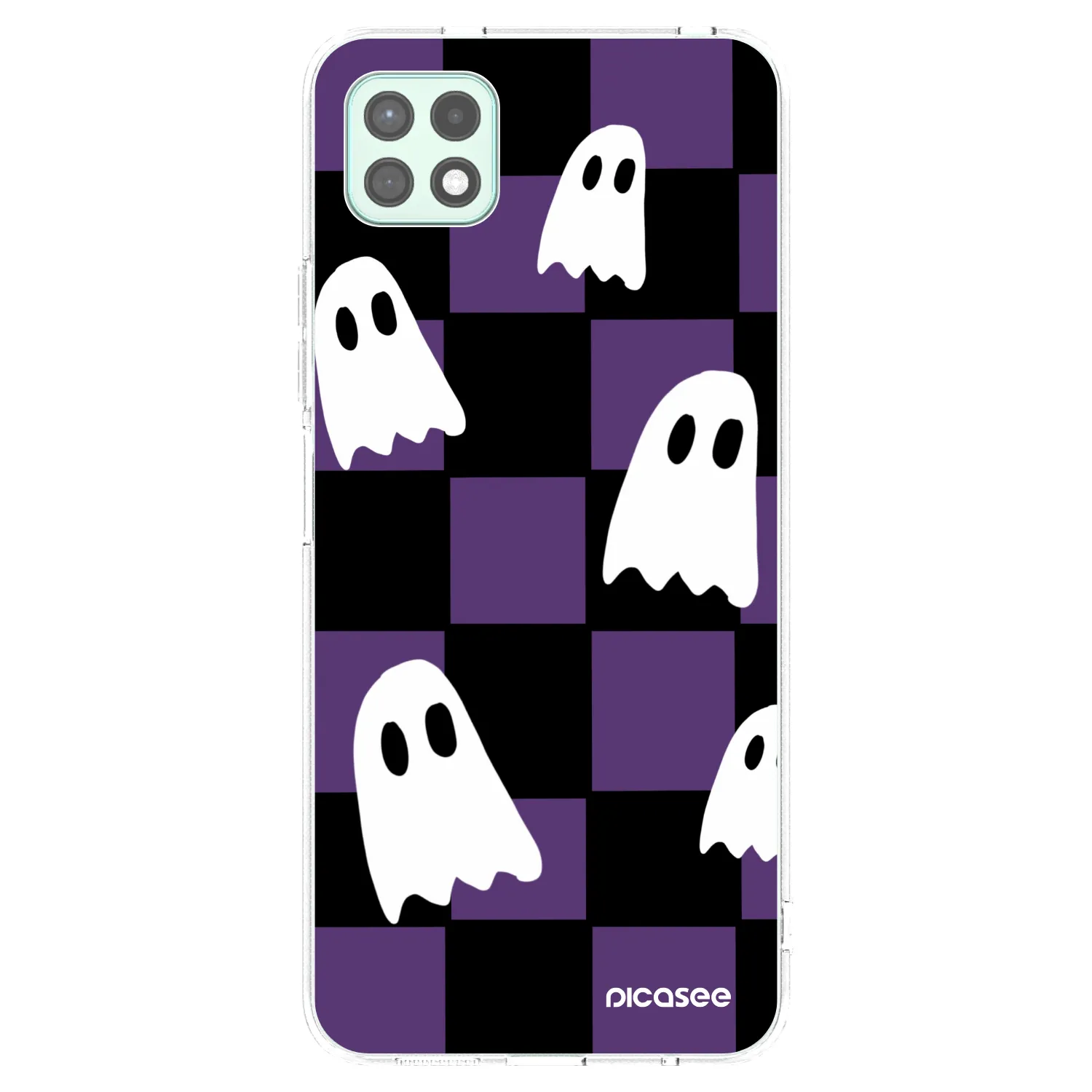 Picasee silikónový prehľadný obal pre Samsung Galaxy A22 A226B 5G - Ghosts