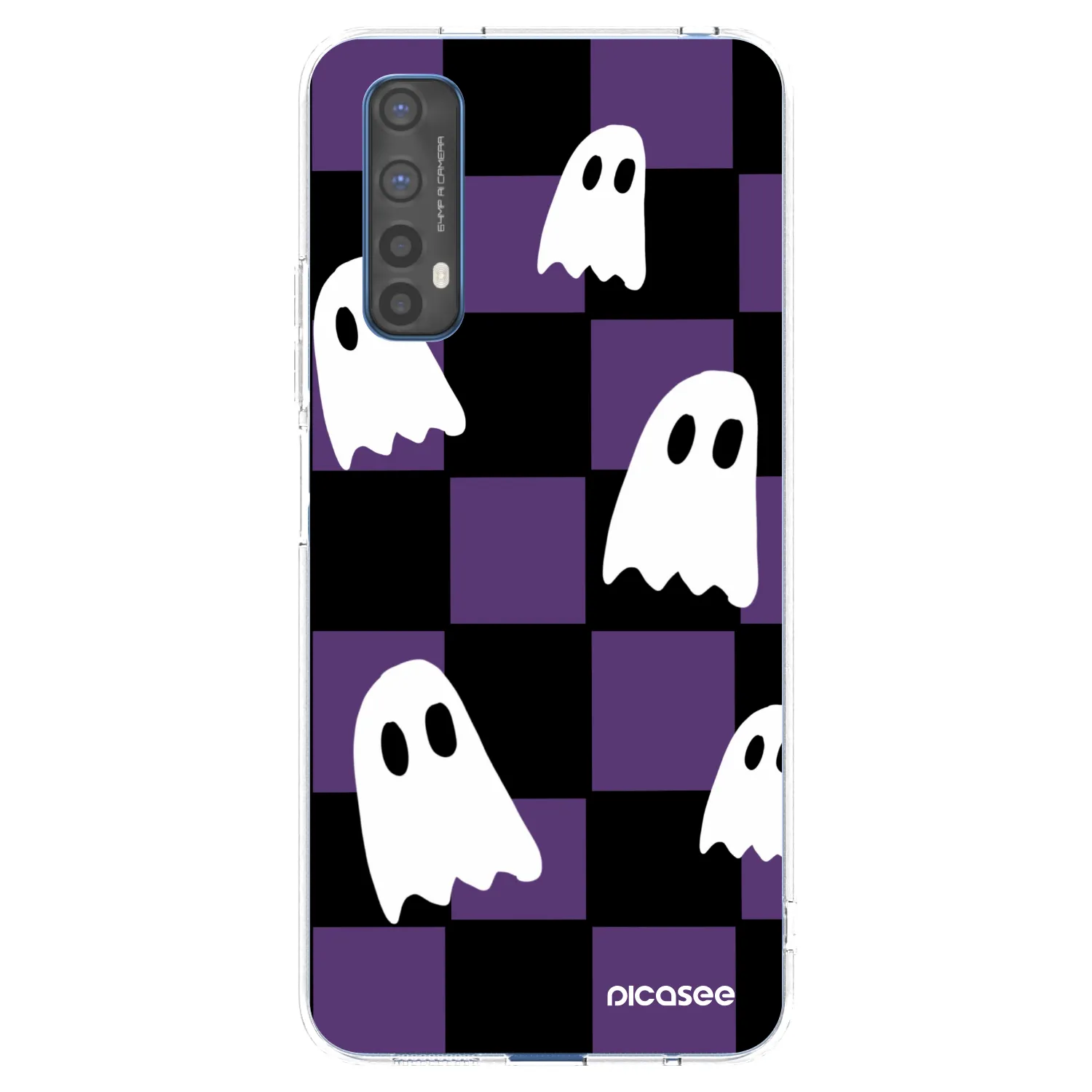 Picasee silikónový prehľadný obal pre Realme 7 - Ghosts