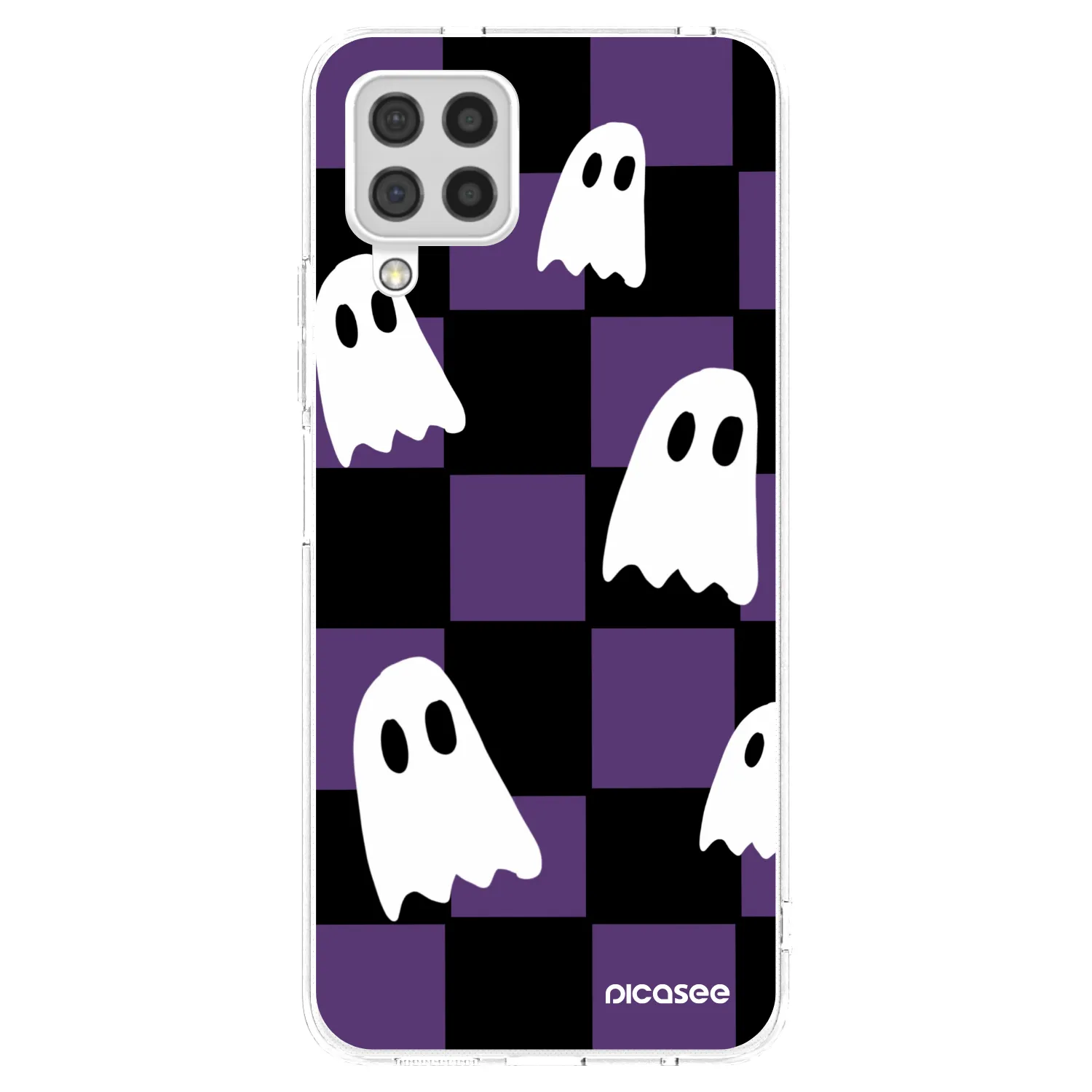 Picasee silikónový prehľadný obal pre Samsung Galaxy A22 A225F 4G - Ghosts
