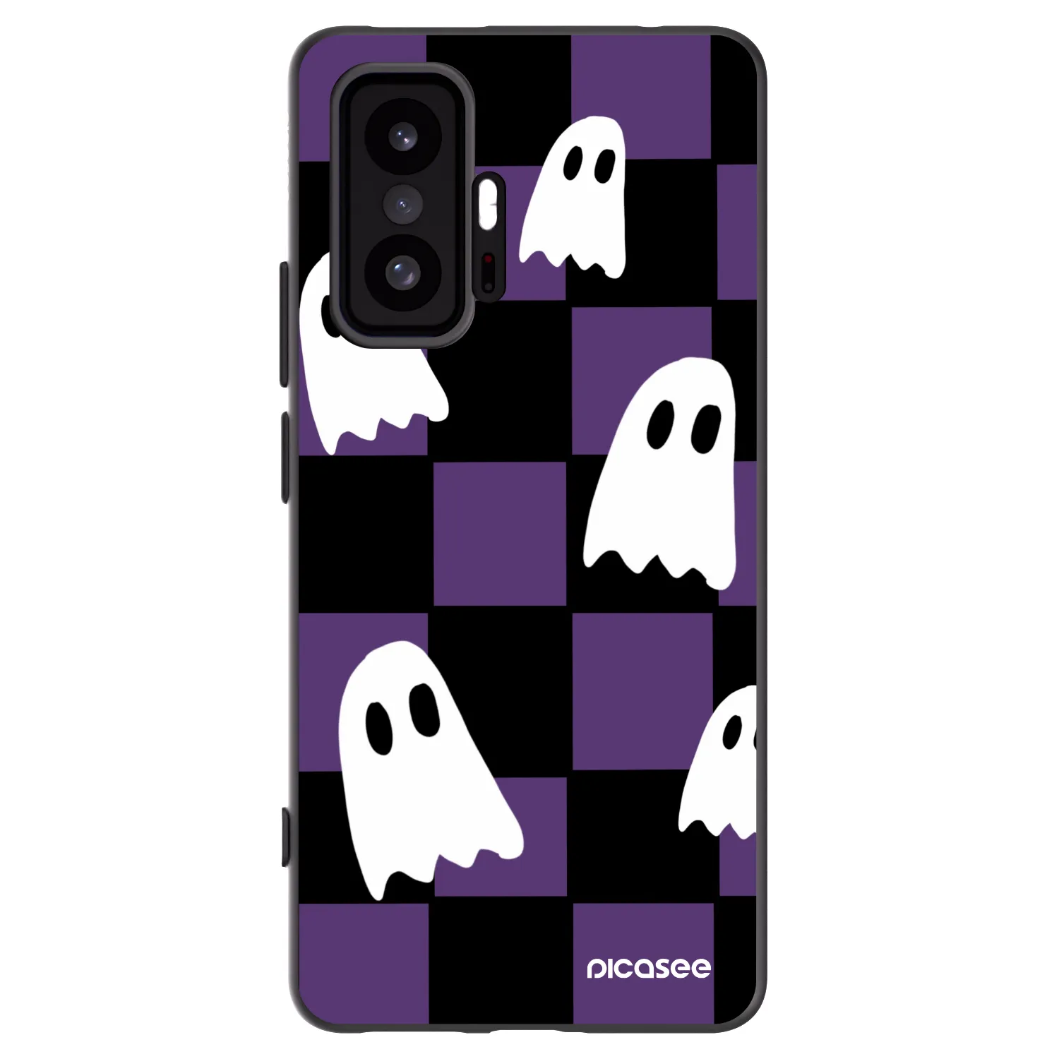 Picasee silikónový čierny obal pre Xiaomi 11T Pro - Ghosts
