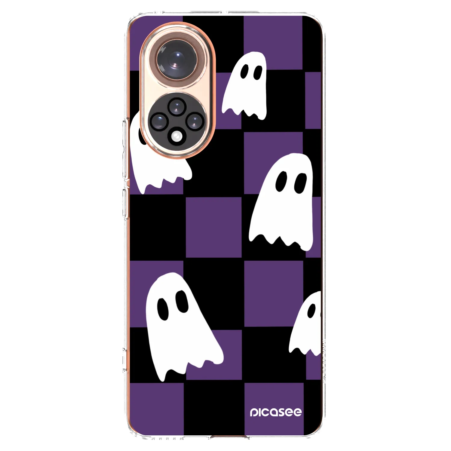 Picasee silikónový prehľadný obal pre Honor 50 5G - Ghosts
