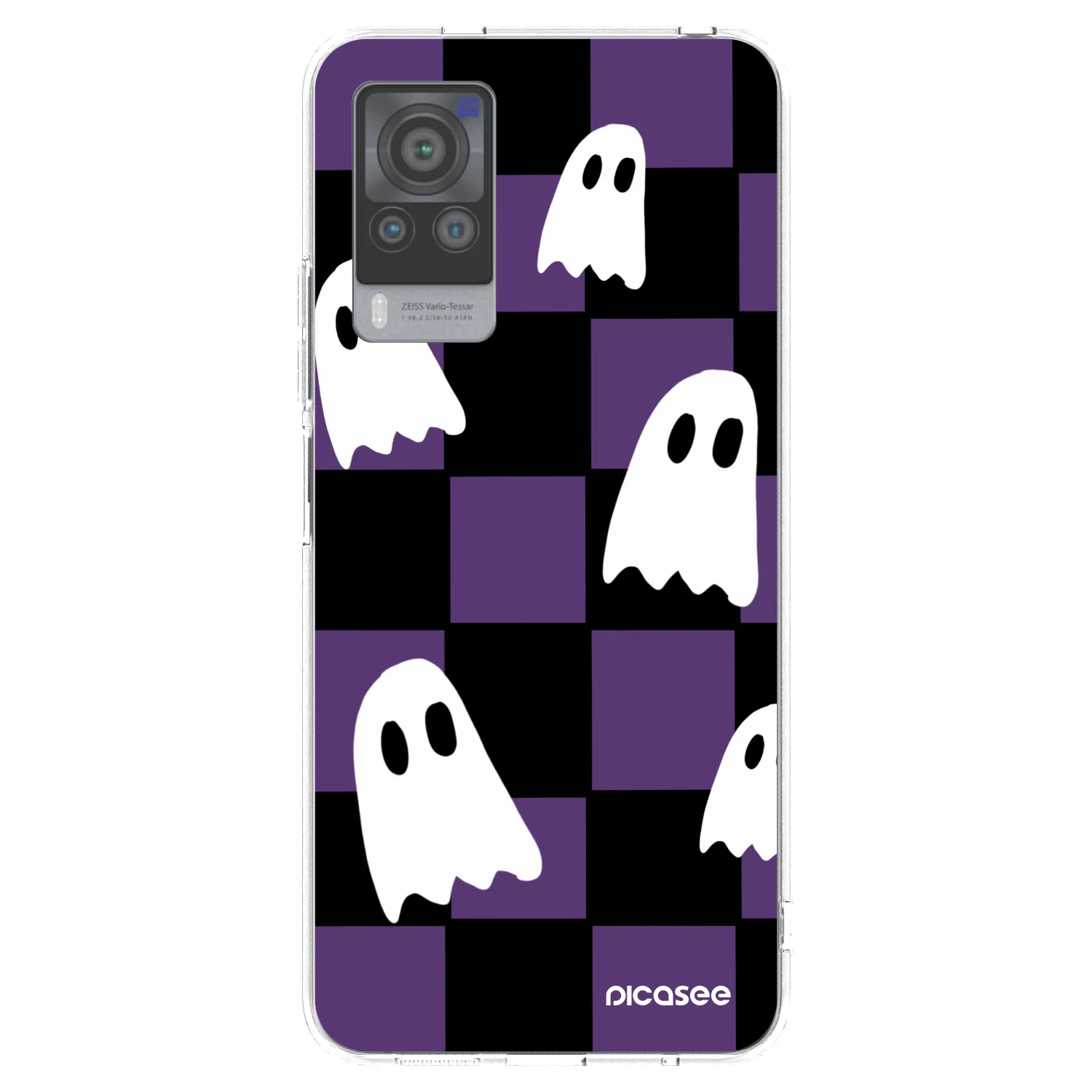 Picasee silikónový prehľadný obal pre Vivo X60 Pro 5G - Ghosts