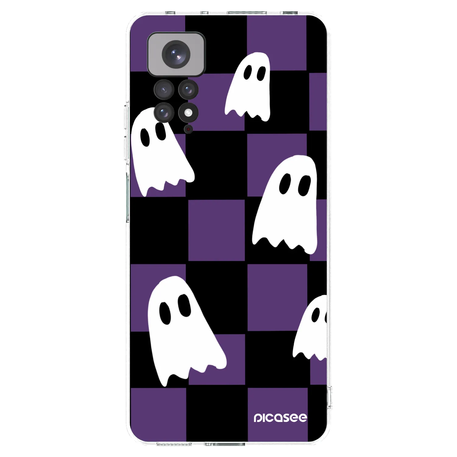 Picasee silikónový prehľadný obal pre Xiaomi Redmi Note 11 - Ghosts
