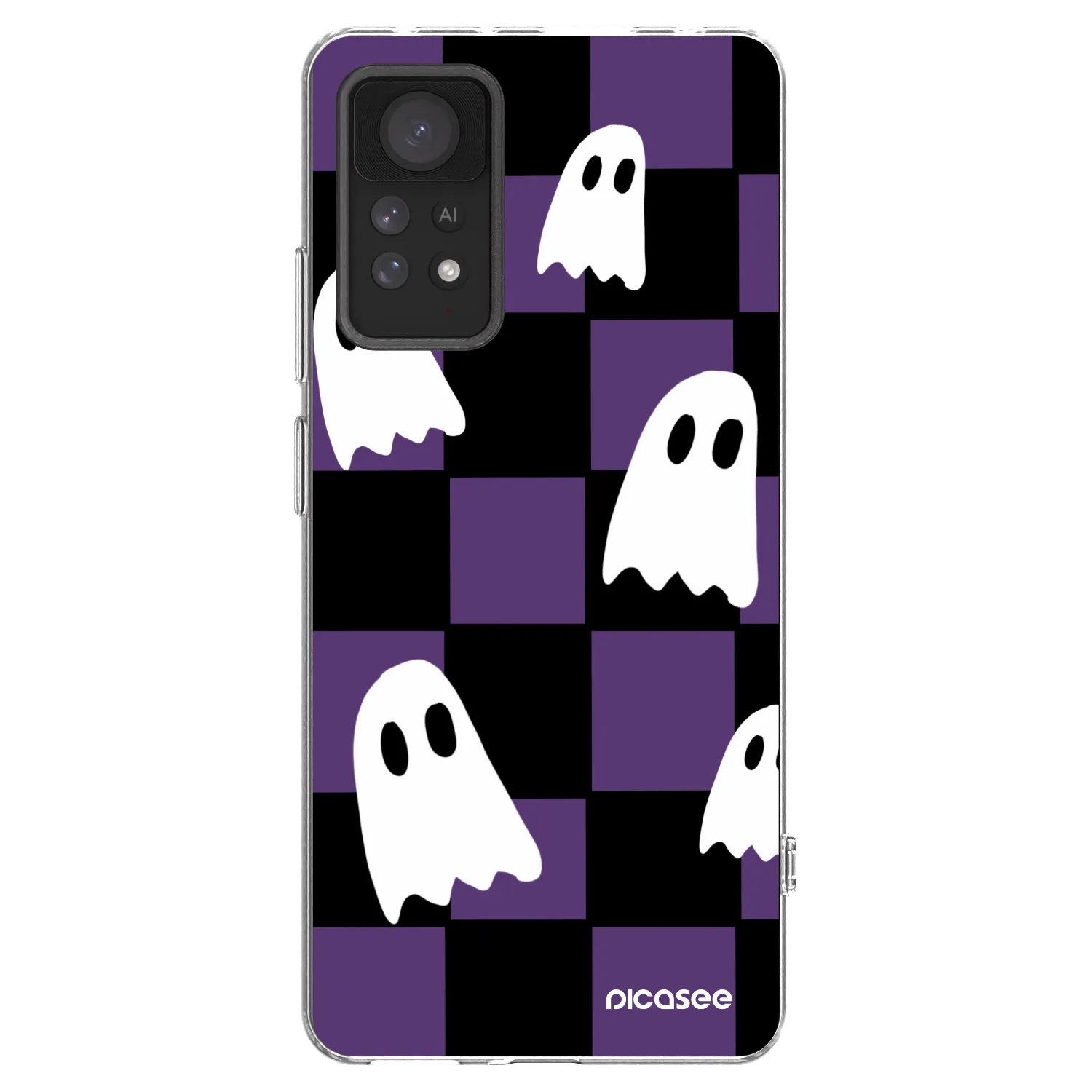 Picasee silikónový prehľadný obal pre Xiaomi Redmi Note 11 Pro - Ghosts
