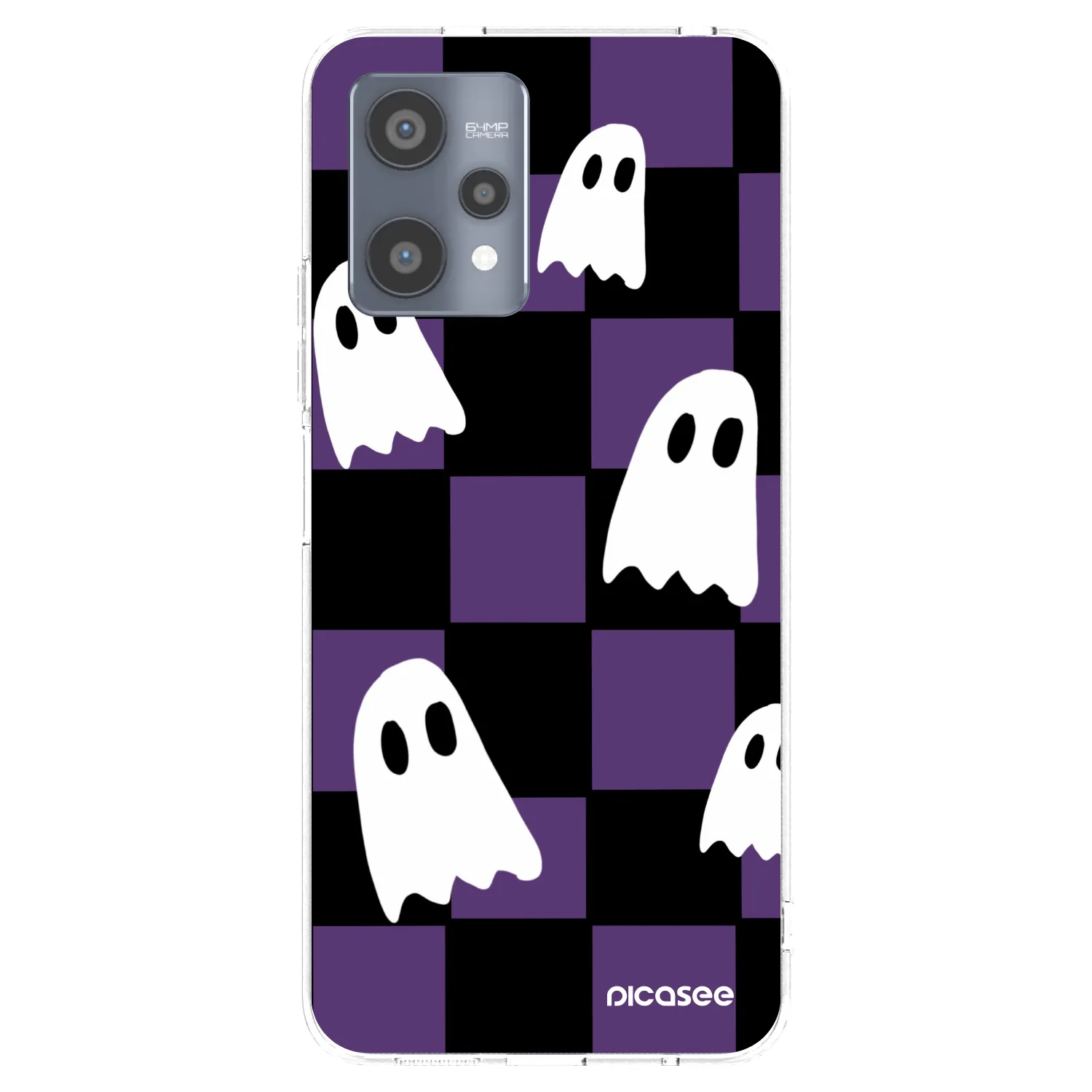 Picasee silikónový prehľadný obal pre Realme 9 Pro 5G - Ghosts