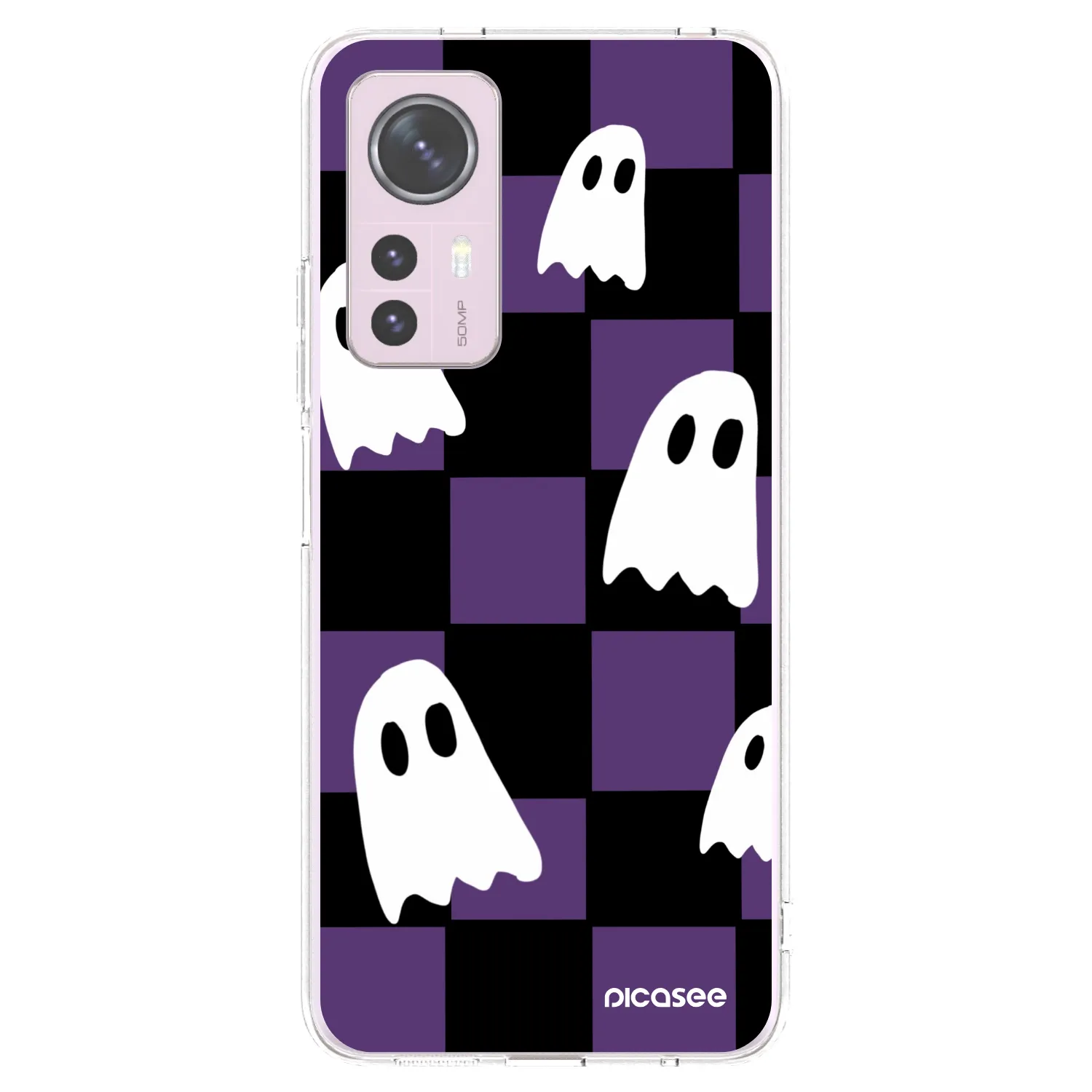 Picasee silikónový prehľadný obal pre Xiaomi 12 - Ghosts