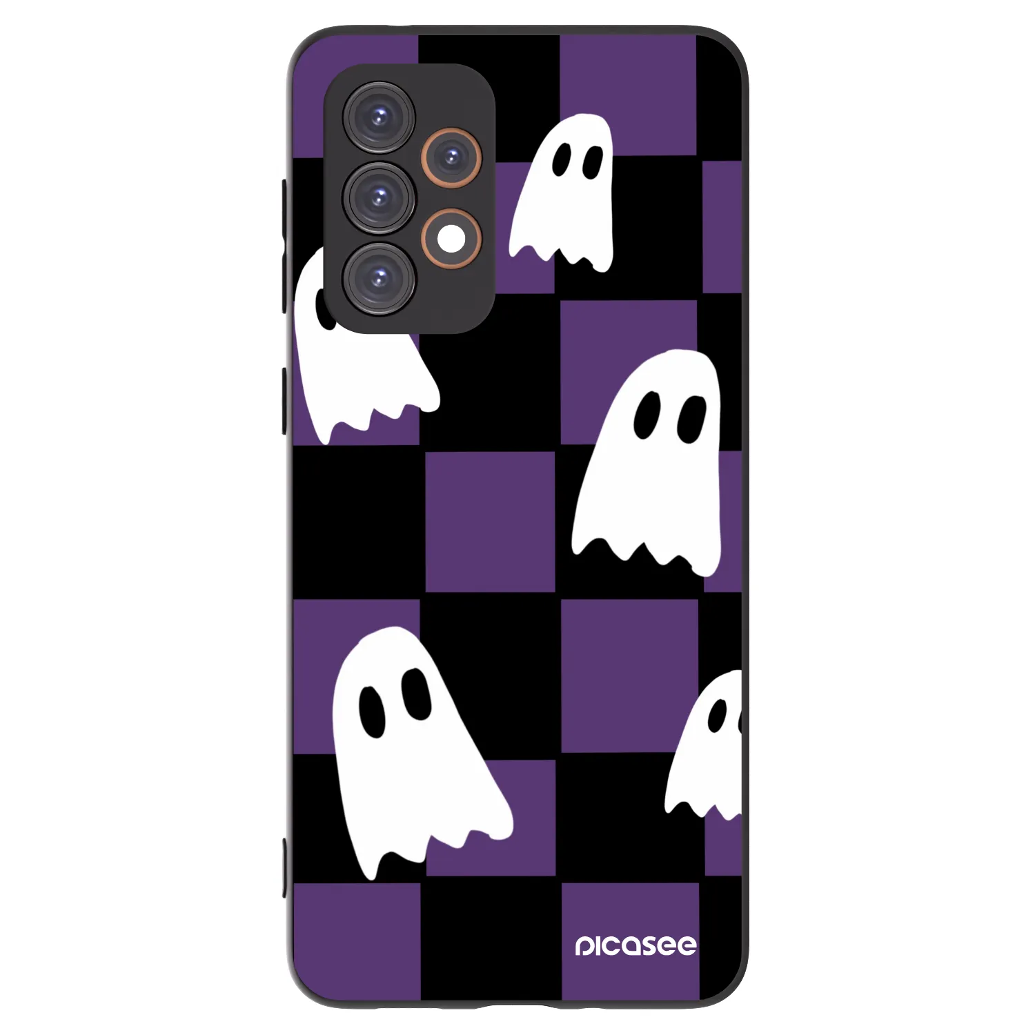 Picasee silikónový čierny obal pre Samsung Galaxy A33 5G A336 - Ghosts
