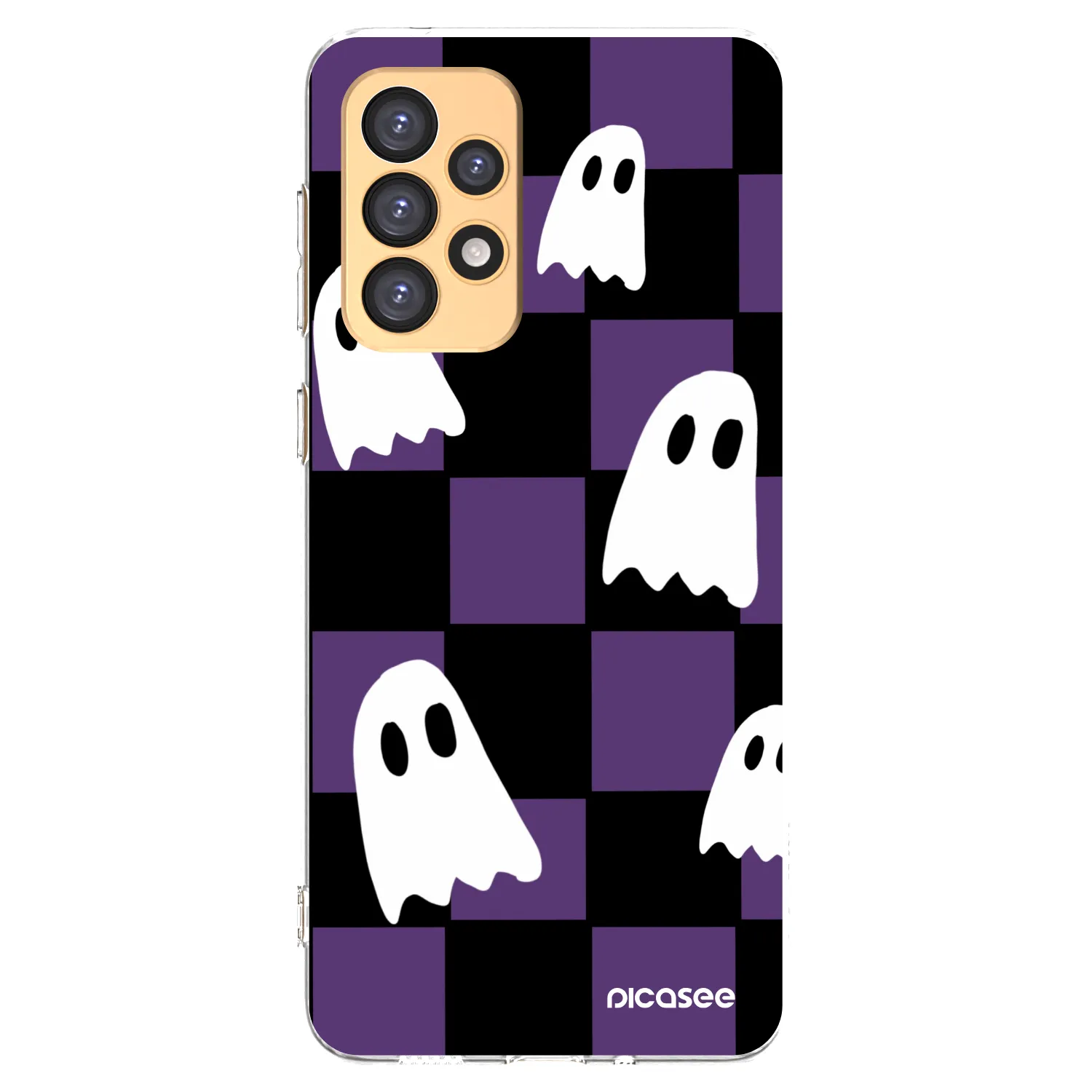 Picasee silikónový prehľadný obal pre Samsung Galaxy A33 5G A336 - Ghosts