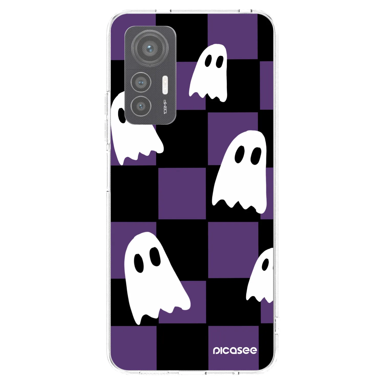 Picasee silikónový prehľadný obal pre Xiaomi 12 Lite - Ghosts