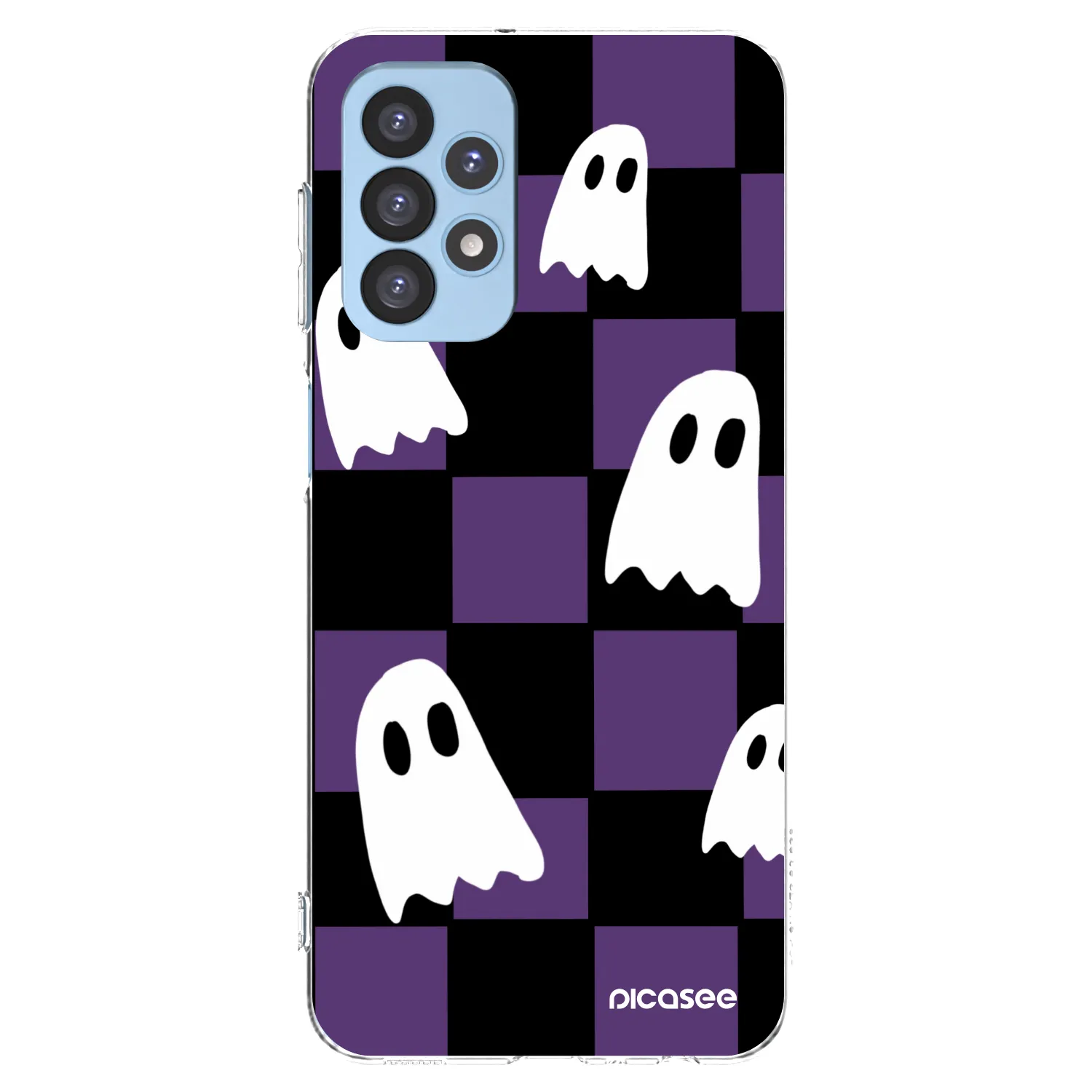 Picasee silikónový prehľadný obal pre Samsung Galaxy A23 A235F 4G - Ghosts