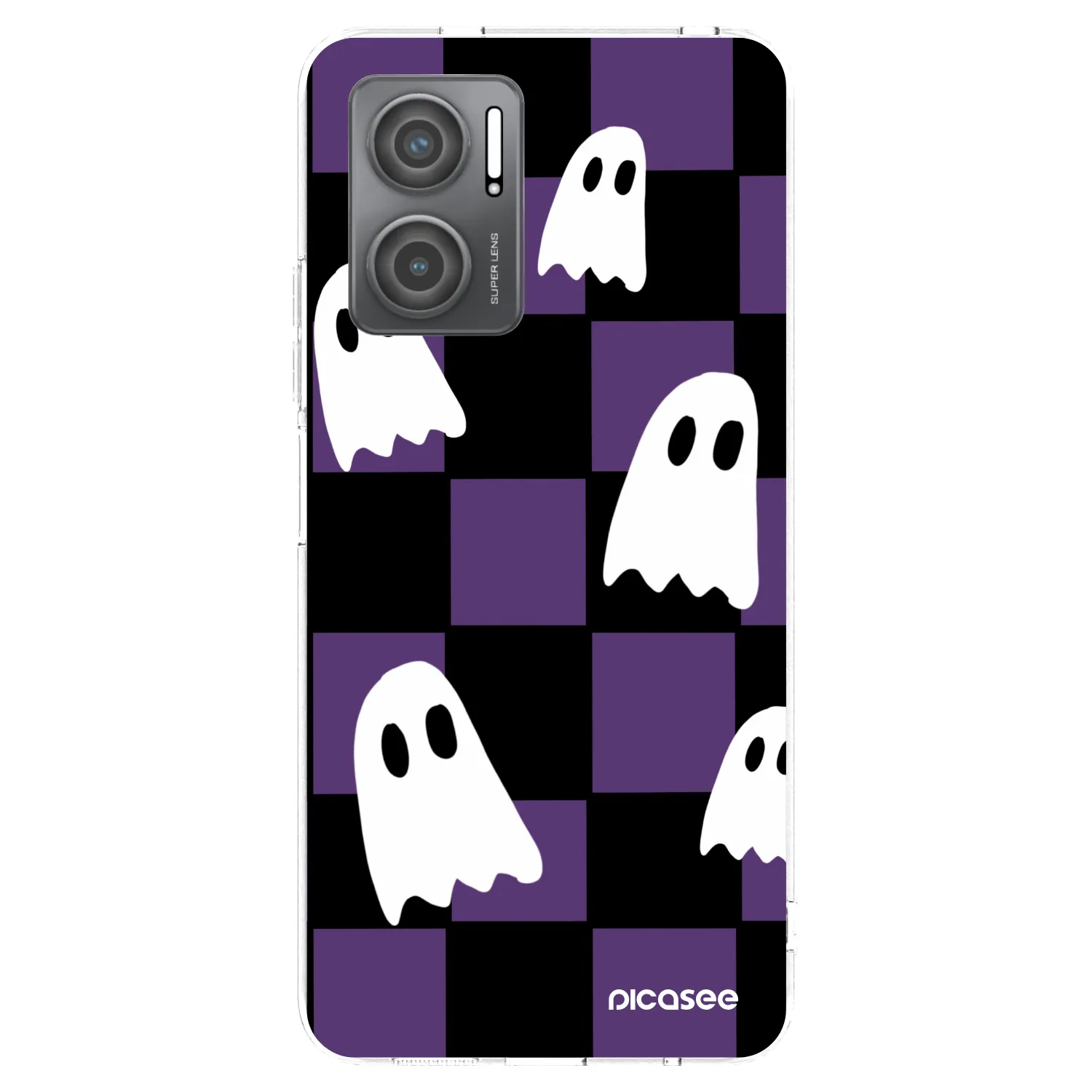 Picasee silikónový prehľadný obal pre Xiaomi Redmi 10 5G - Ghosts