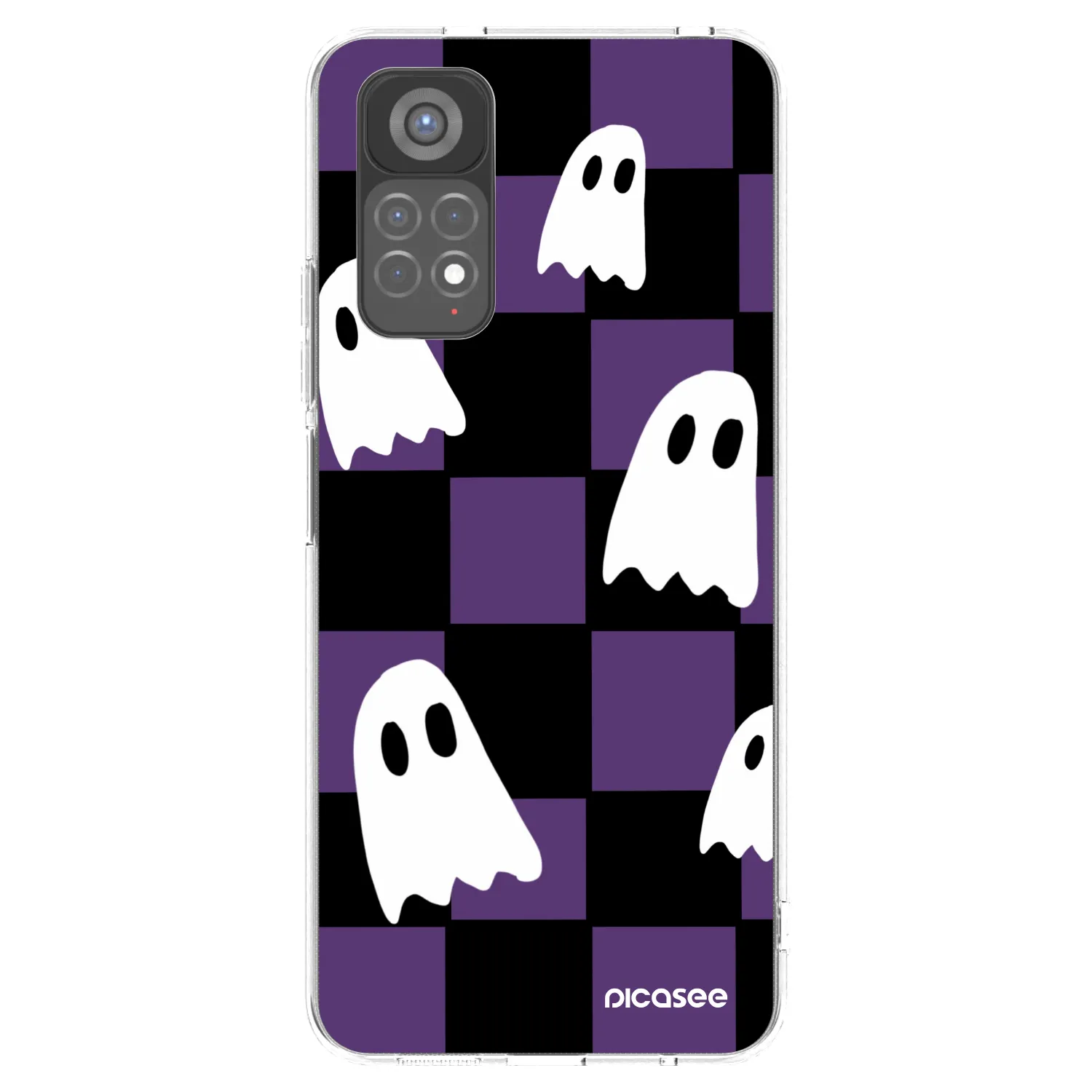 Picasee silikónový prehľadný obal pre Xiaomi Redmi Note 11S 5G - Ghosts
