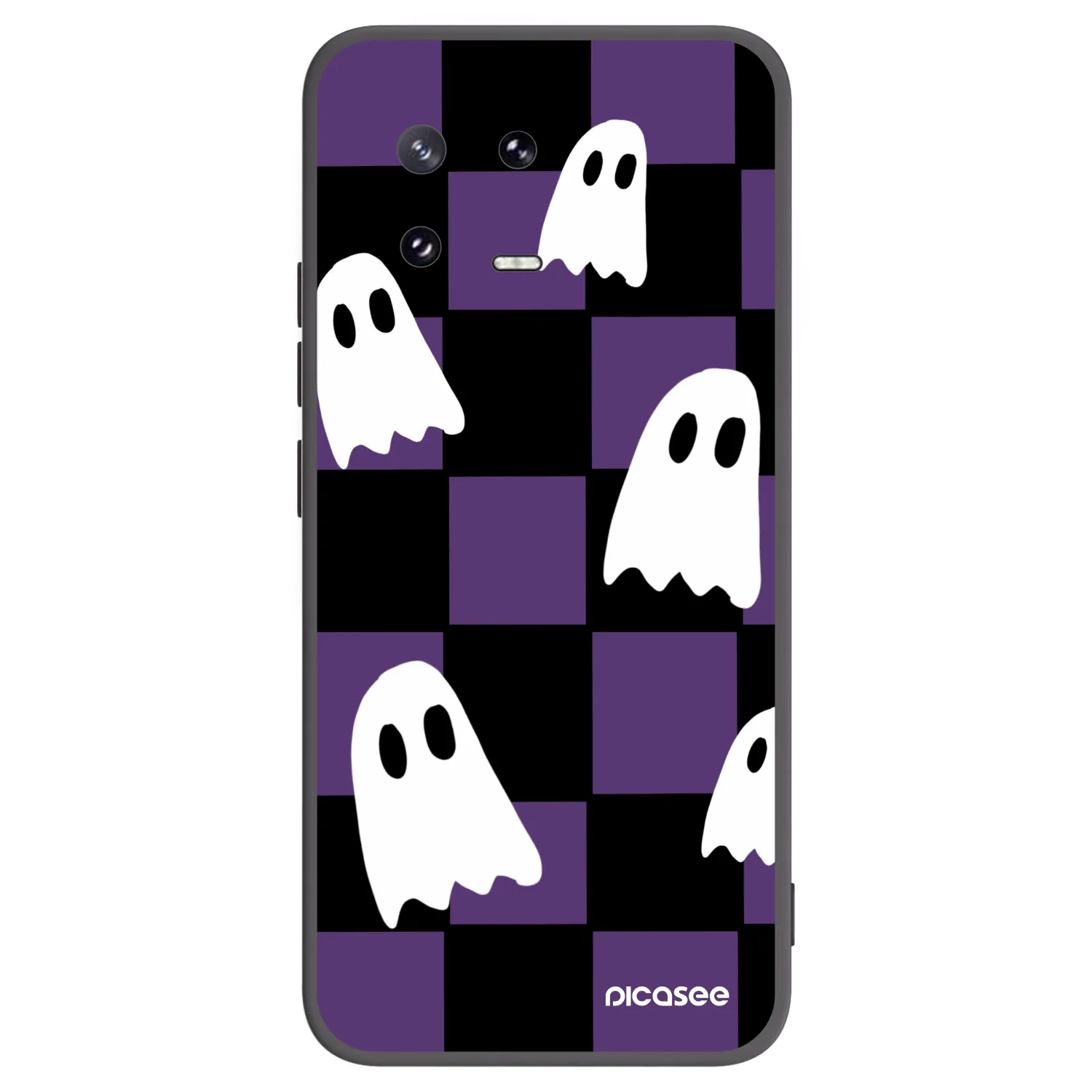 Picasee silikónový čierny obal pre Xiaomi 13 Pro - Ghosts