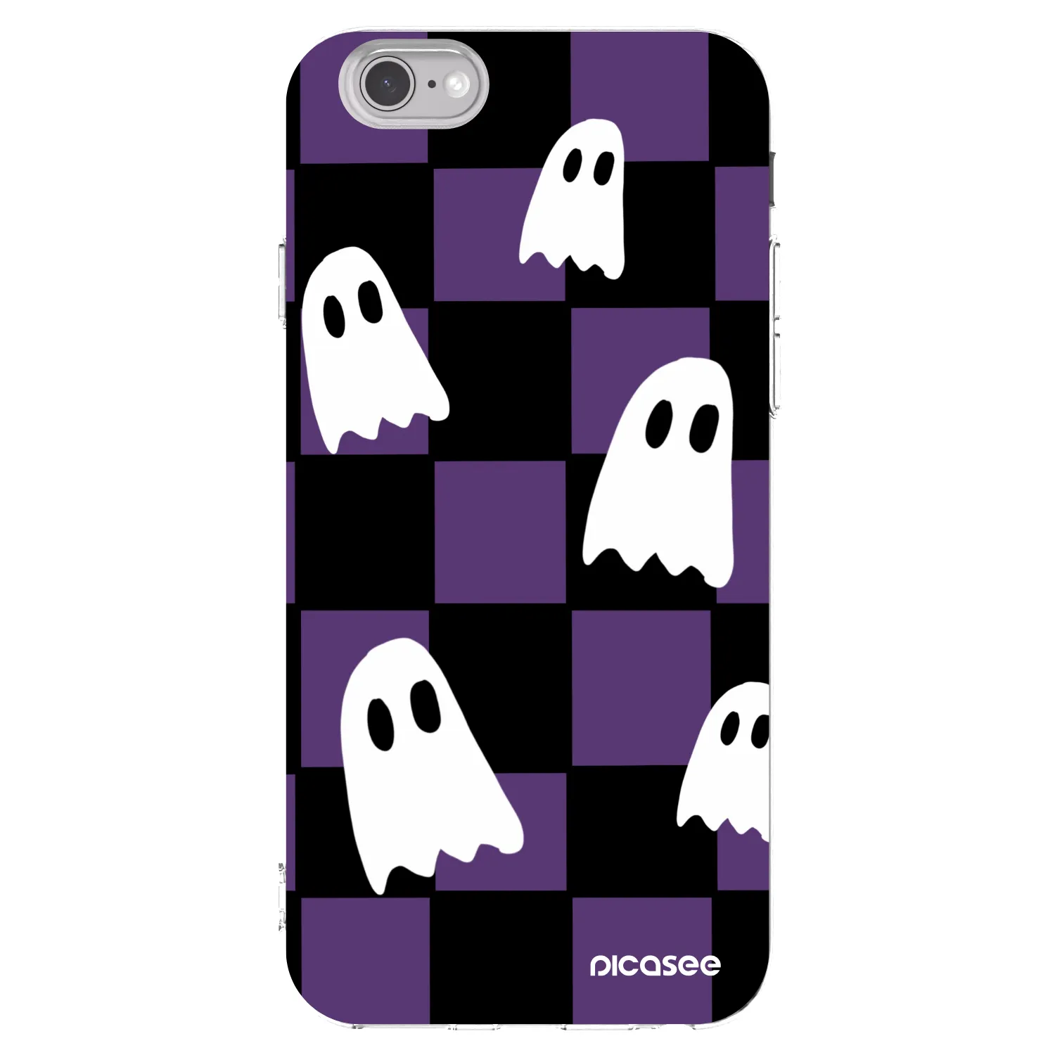 Picasee silikónový prehľadný obal pre Apple iPhone 6/6S - Ghosts