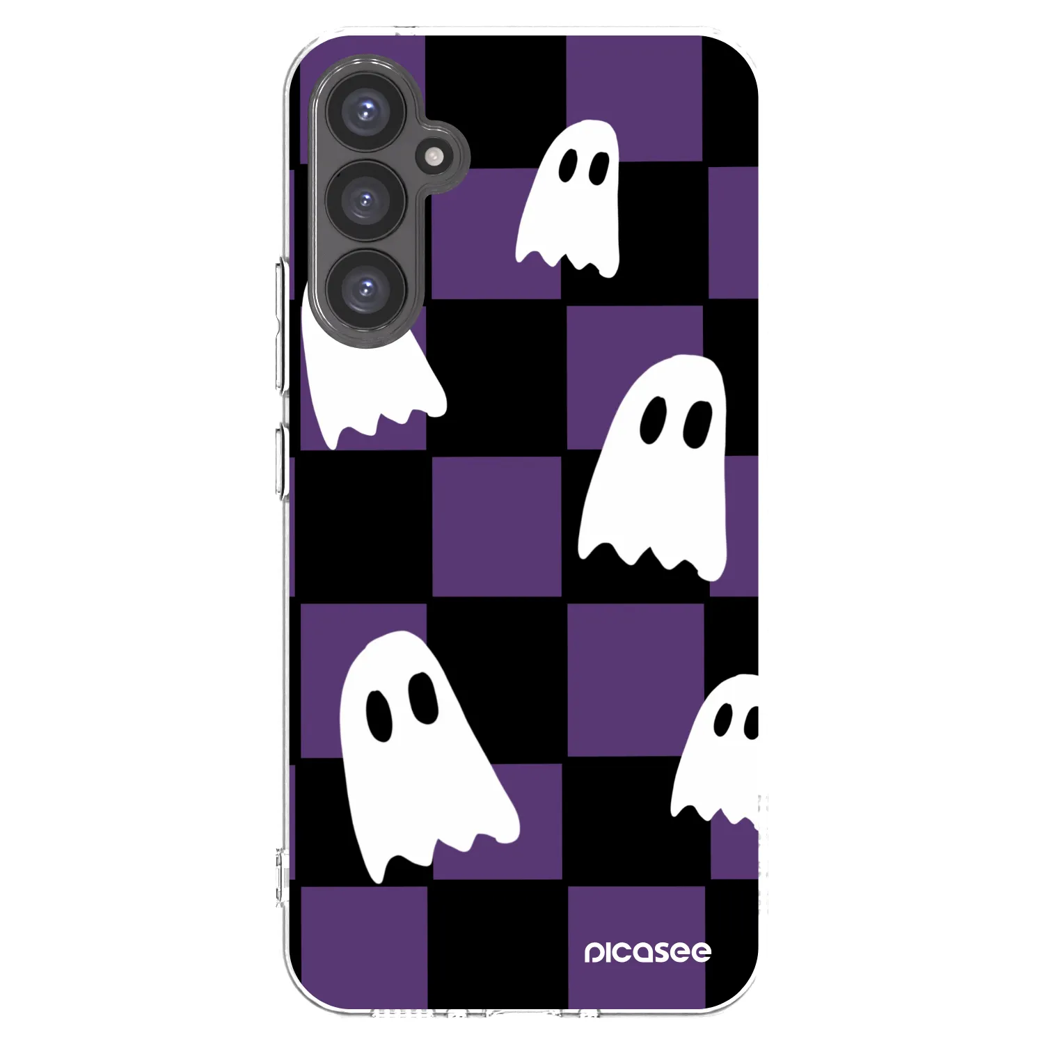 Picasee silikónový prehľadný obal pre Samsung Galaxy A34 5G A346B - Ghosts