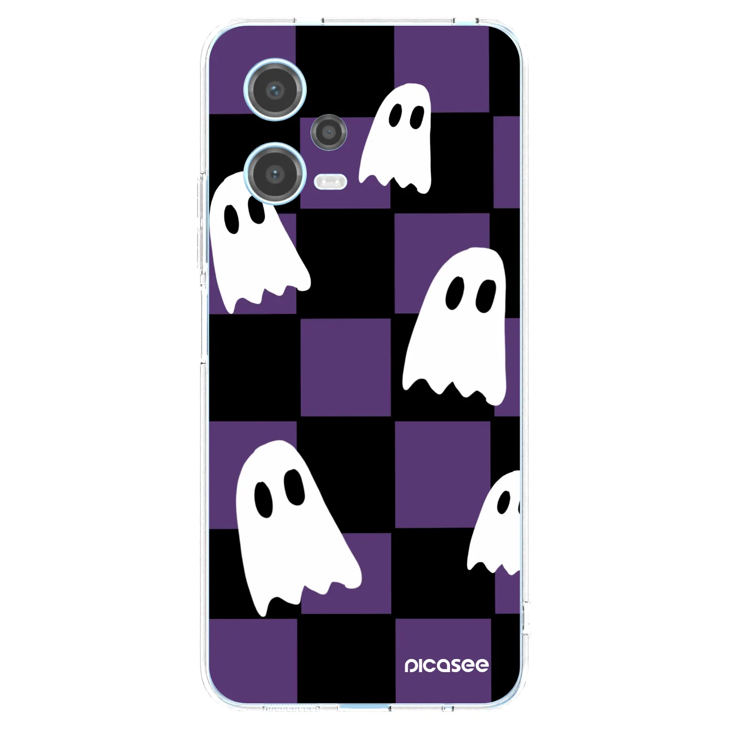 Picasee silikónový prehľadný obal pre Xiaomi Redmi Note 12 5G - Ghosts