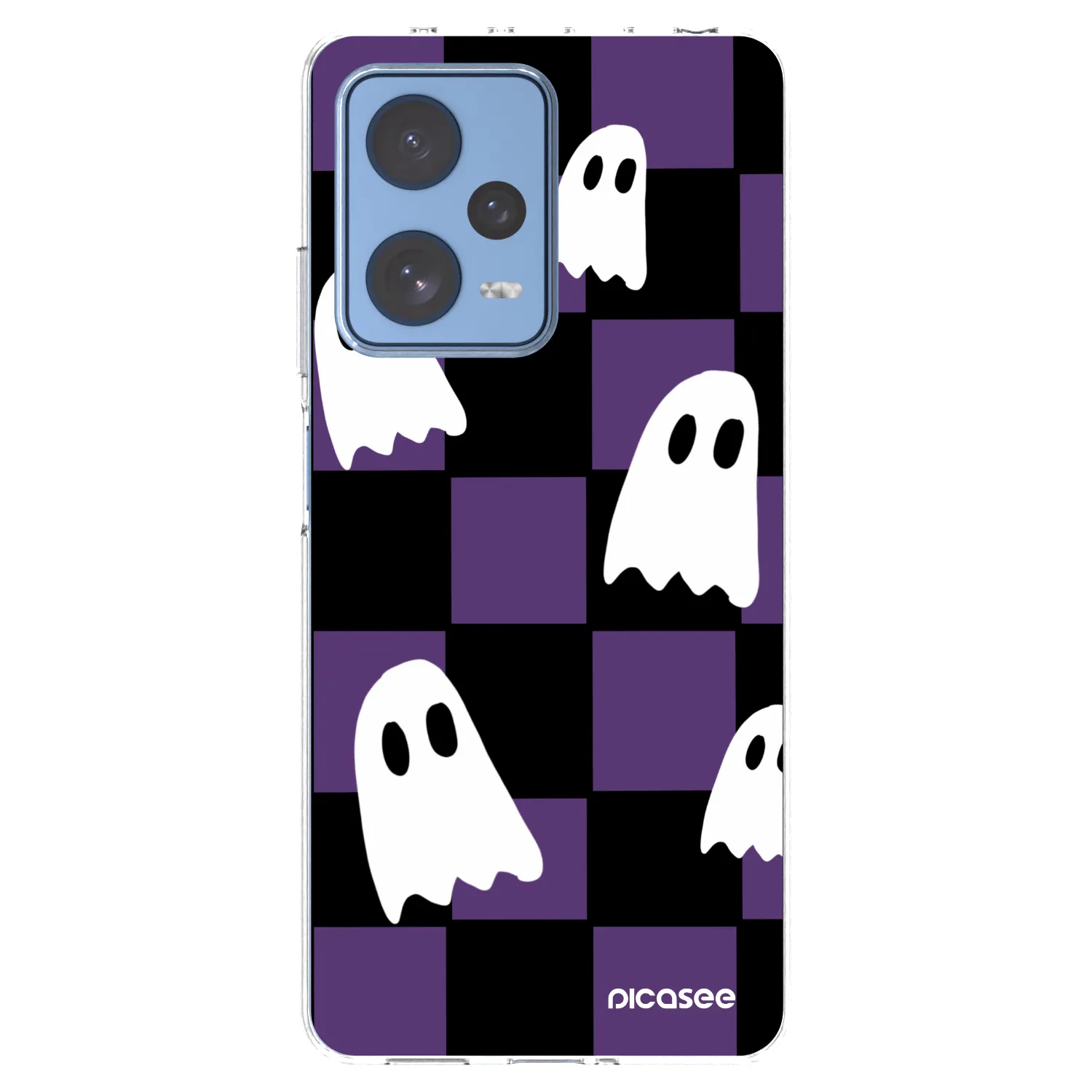Picasee silikónový prehľadný obal pre Xiaomi Redmi Note 12 Pro 5G - Ghosts
