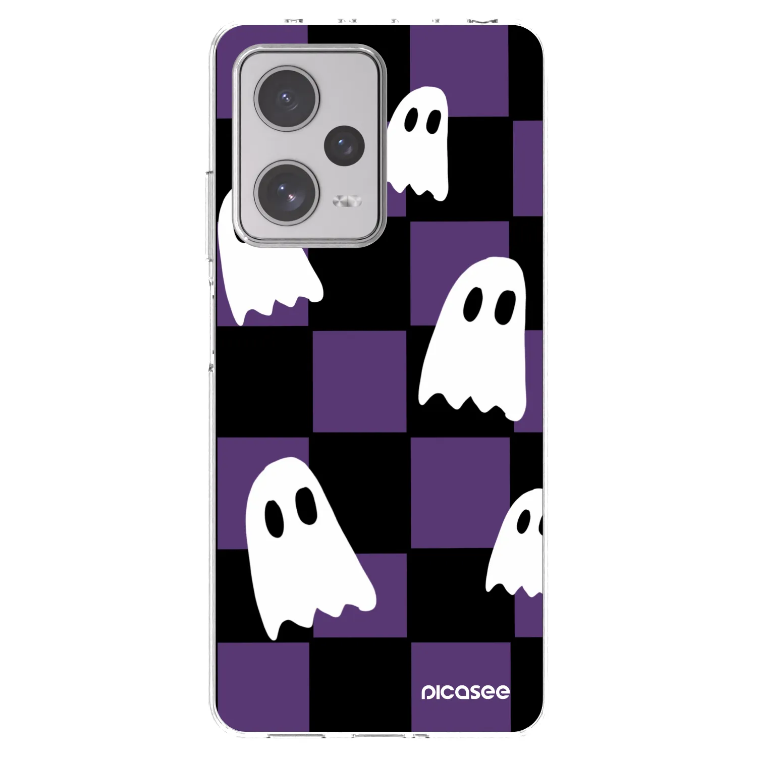 Picasee silikónový prehľadný obal pre Xiaomi Redmi Note 12 Pro+ 5G - Ghosts