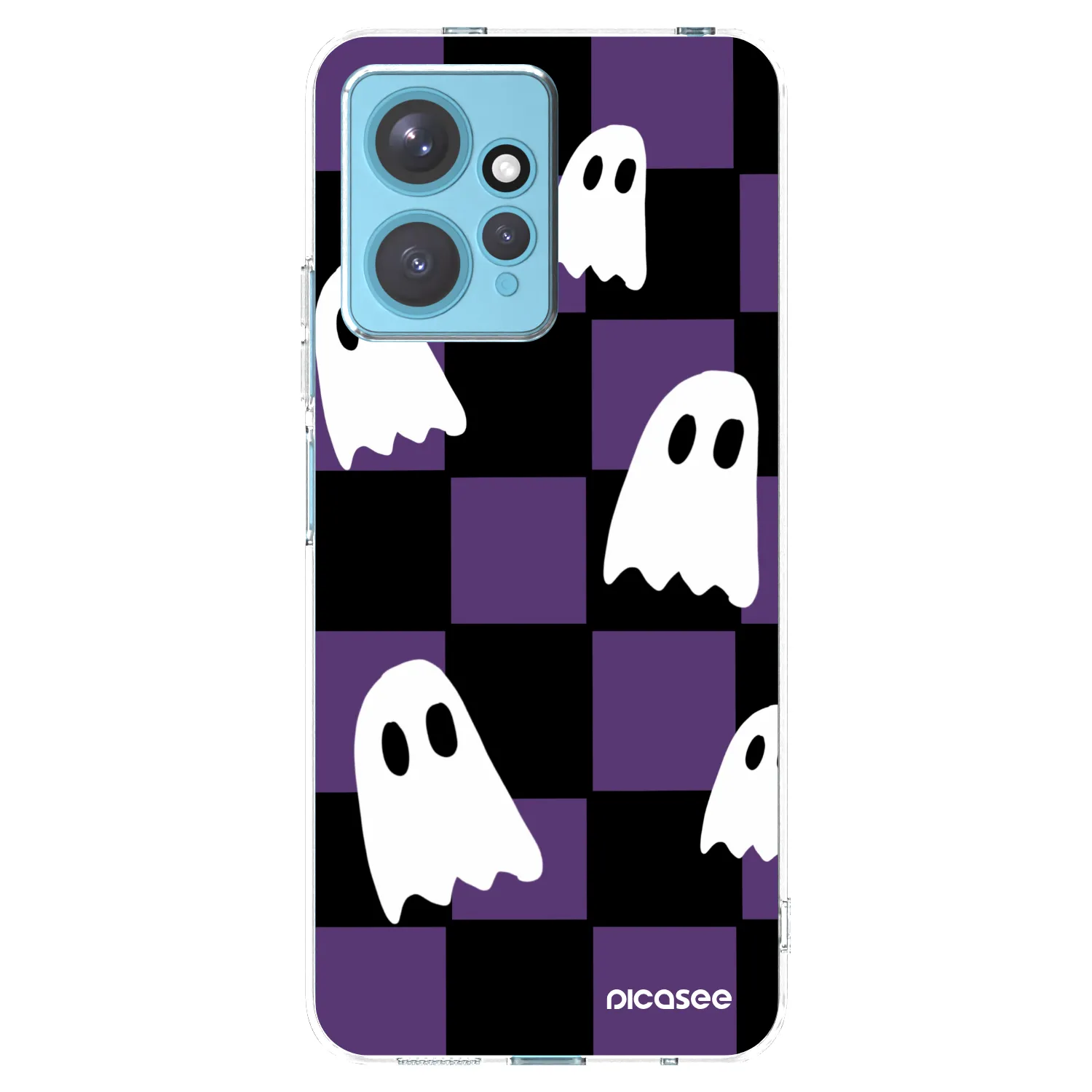 Picasee silikónový prehľadný obal pre Xiaomi Redmi Note 12 4G - Ghosts