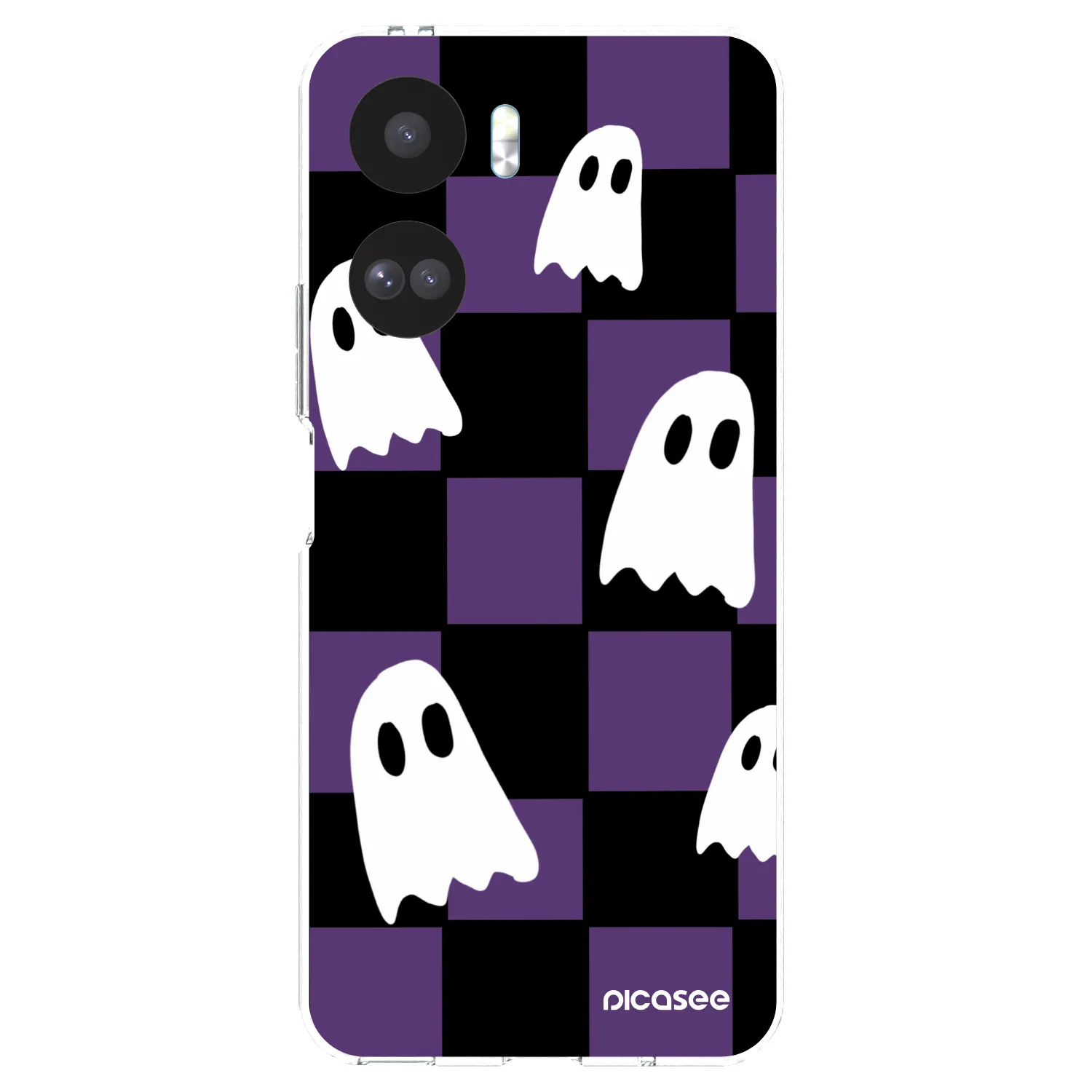 Picasee silikónový prehľadný obal pre Honor 90 Lite 5G - Ghosts