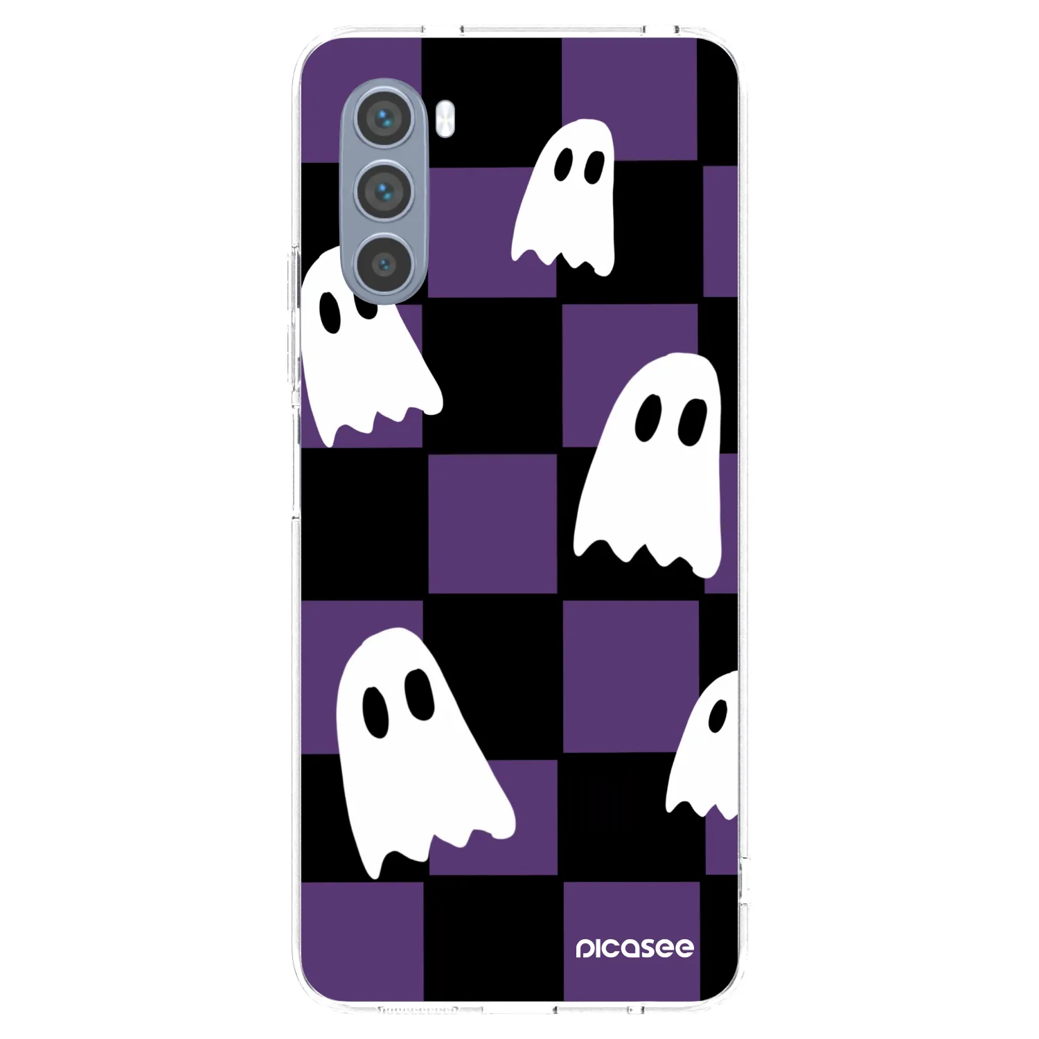 Picasee silikónový prehľadný obal pre Motorola Moto G62 - Ghosts