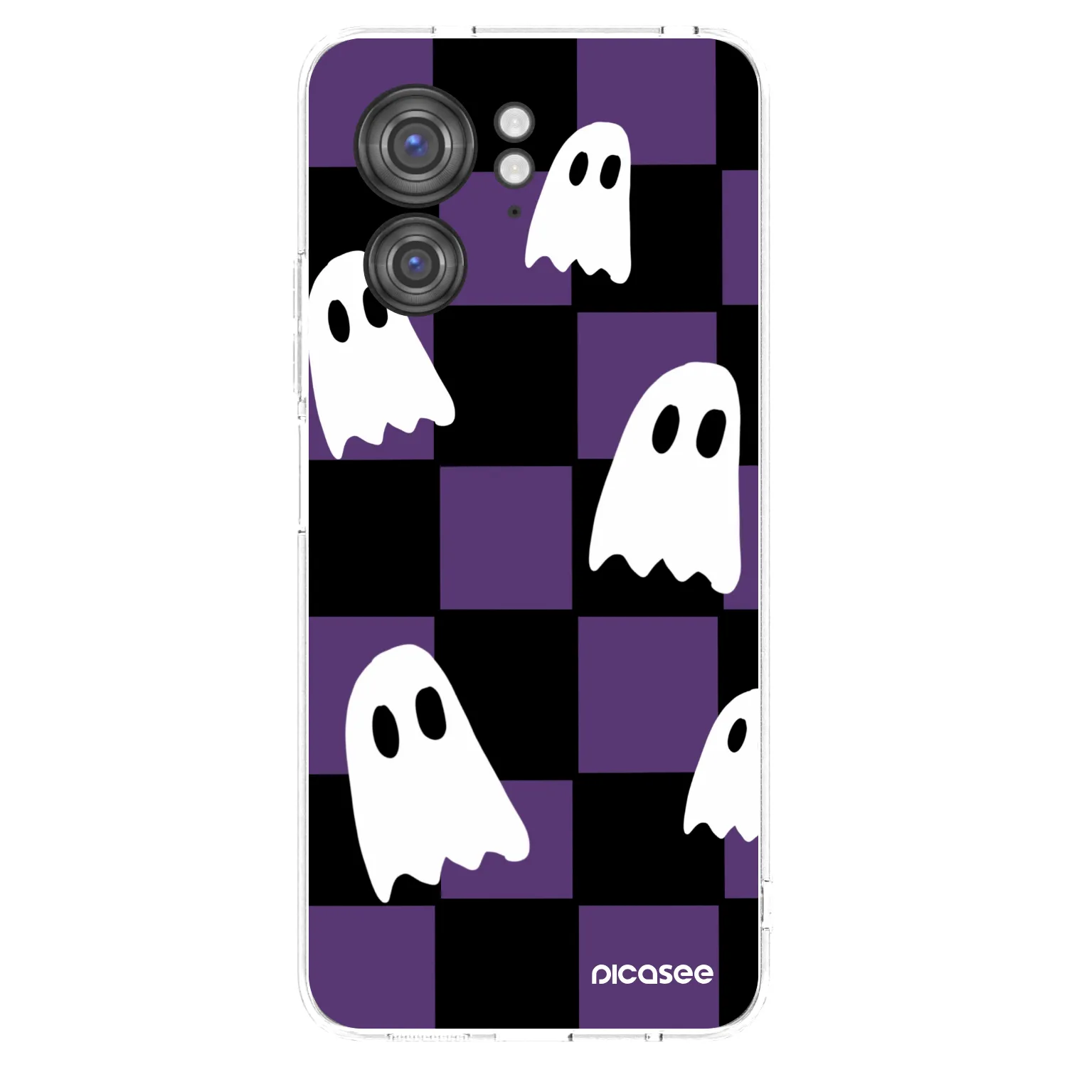 Picasee silikónový prehľadný obal pre Motorola Edge 40 - Ghosts
