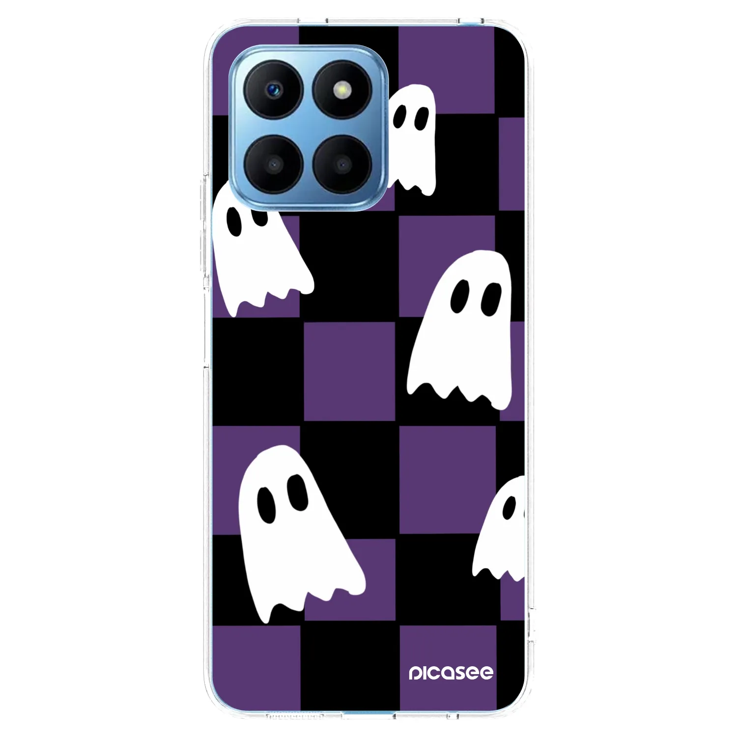 Picasee silikónový prehľadný obal pre Honor 70 Lite - Ghosts
