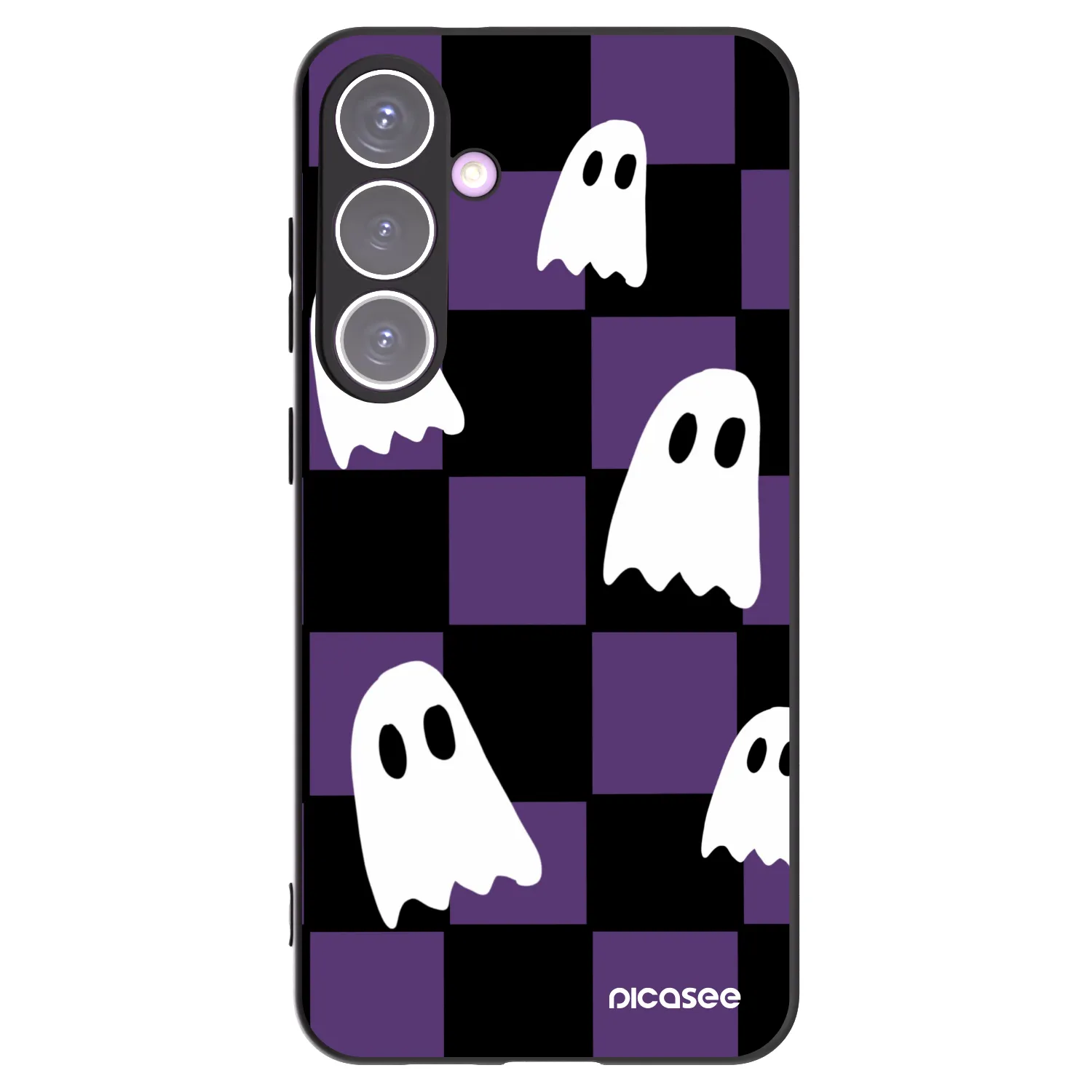 Picasee silikónový čierny obal pre Samsung Galaxy S24+ S926B 5G - Ghosts