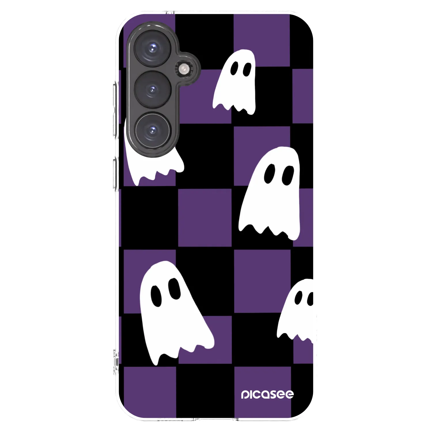 Picasee silikónový prehľadný obal pre Samsung Galaxy S23 FE S711B - Ghosts
